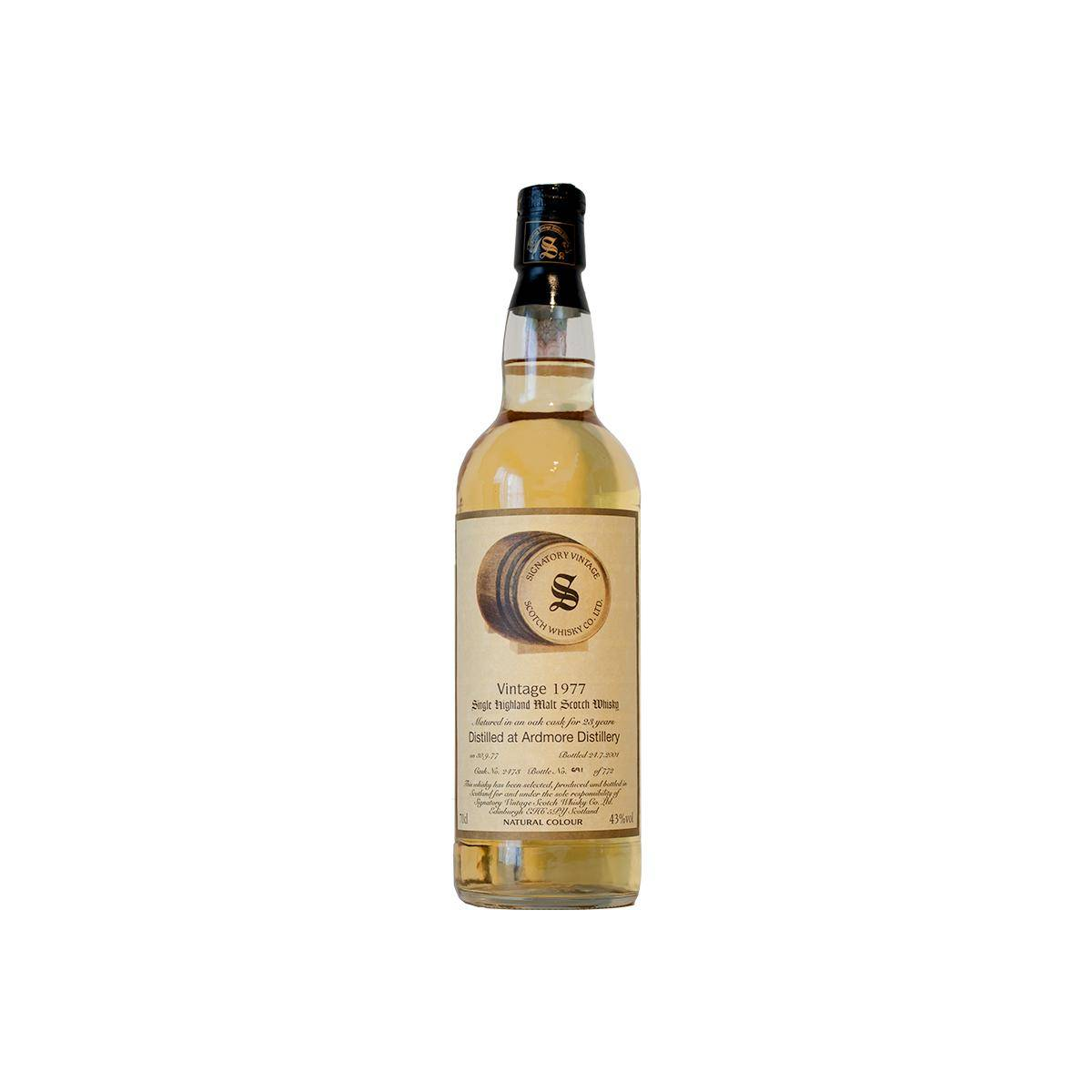 Ardmore Vintage Collection 1977 23 Years Single Malt Whisky