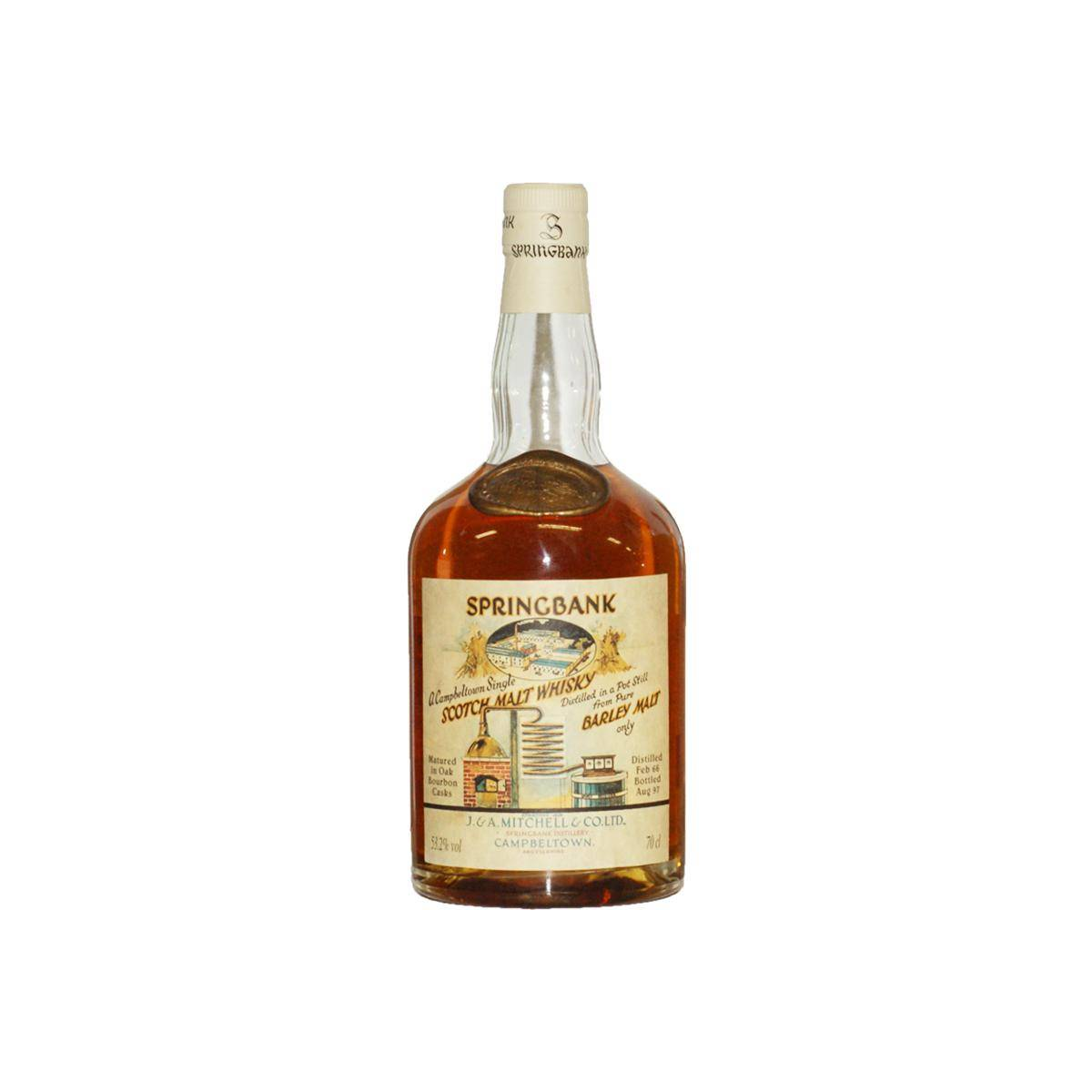 Springbank 1966 31 Years Single Malt Whisky