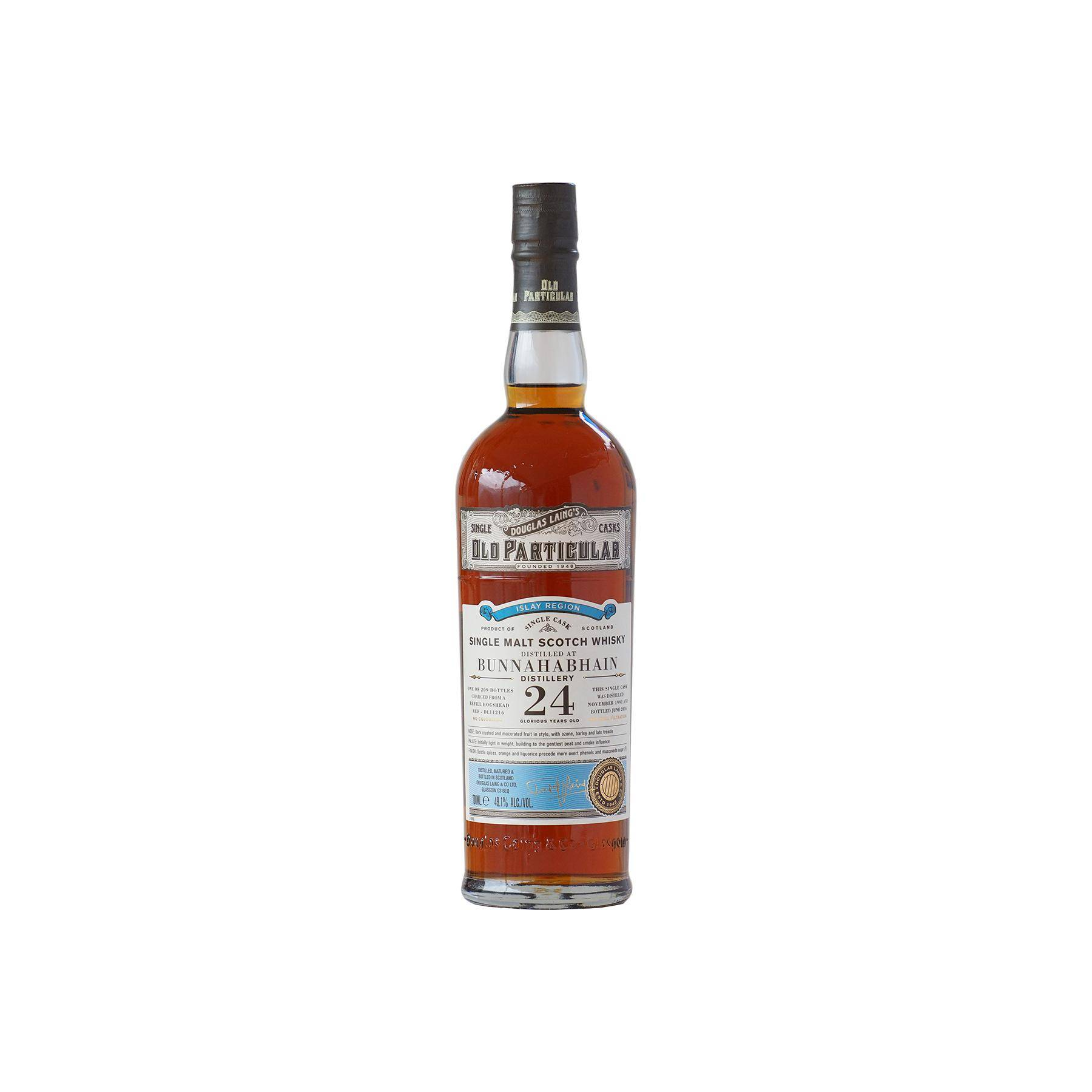 Bunnahabhain Old Particular 1991 24 Years Single Malt Whisky