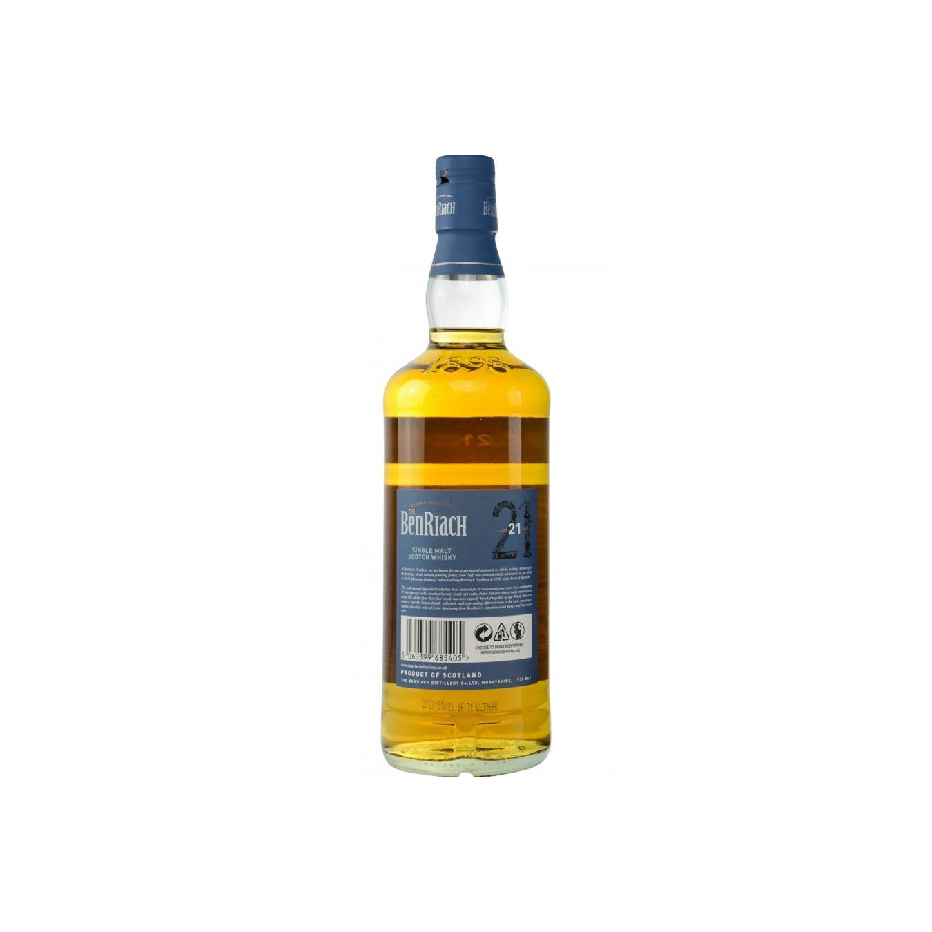 BenRiach 21 Years Single Malt Whisky 2