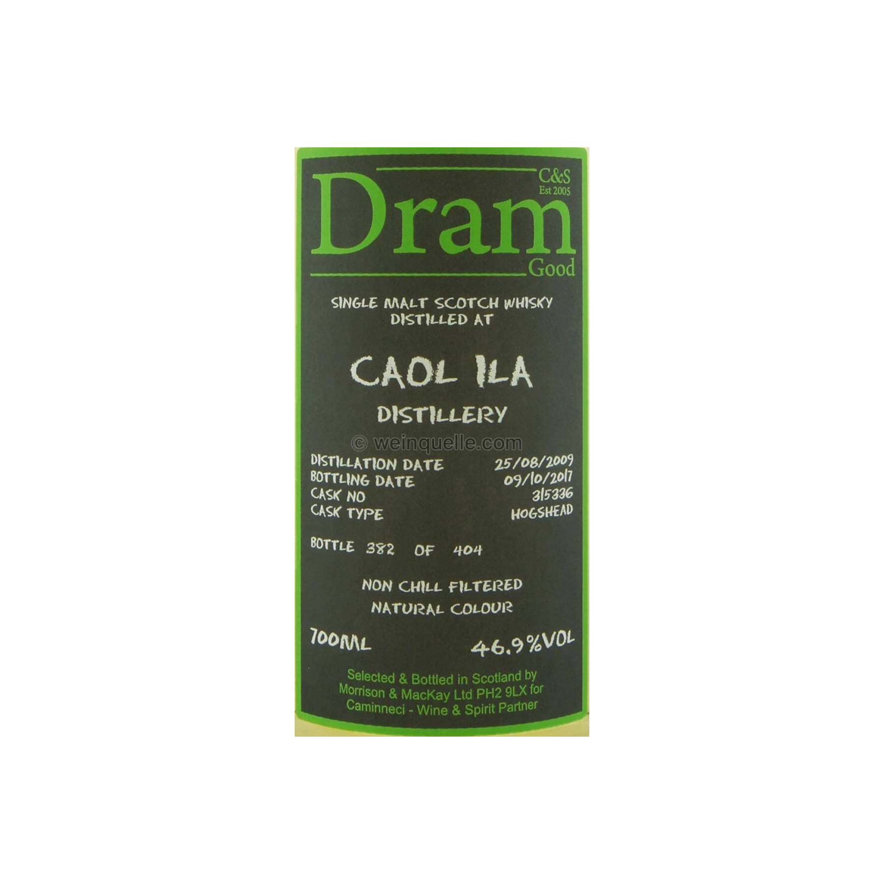 Caol Ila 2009 8 Years Single Malt Whisky 2