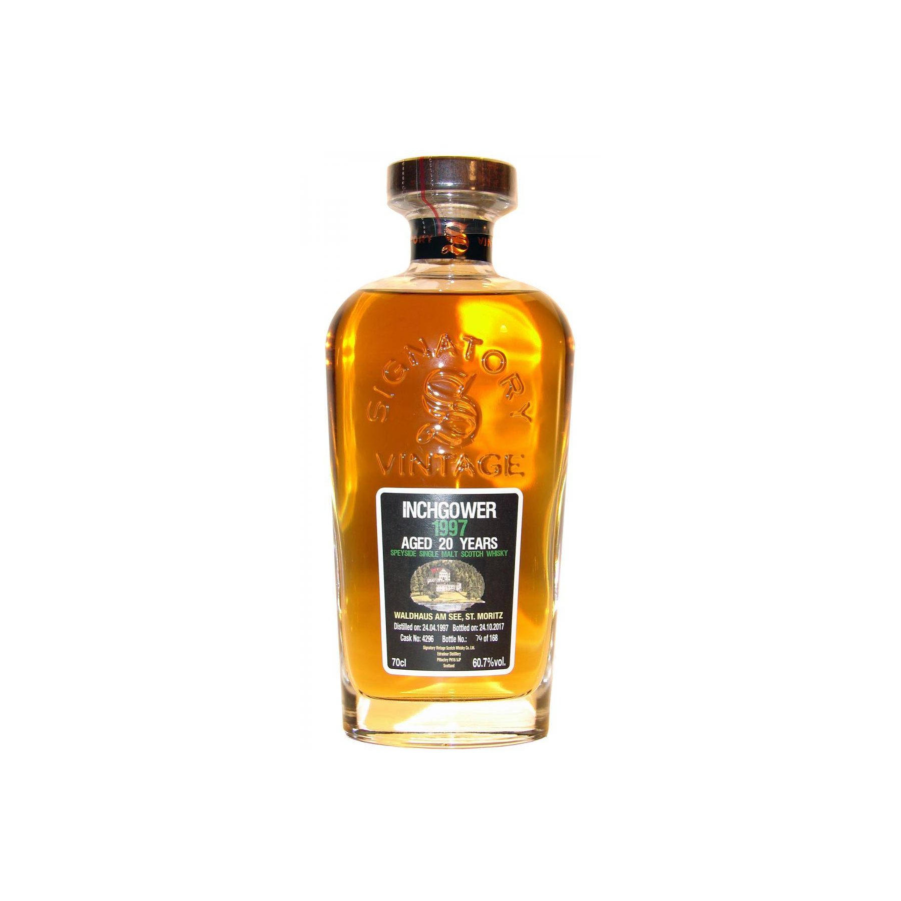 Inchgower Cask Strength Collection 1997 20 Years Single Malt Whisky