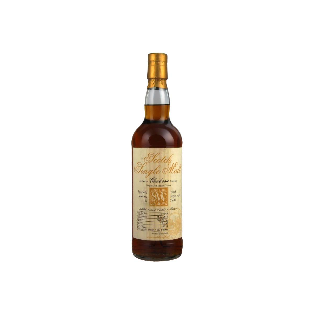 Glenlossie 1984 25 Years Single Malt Whisky