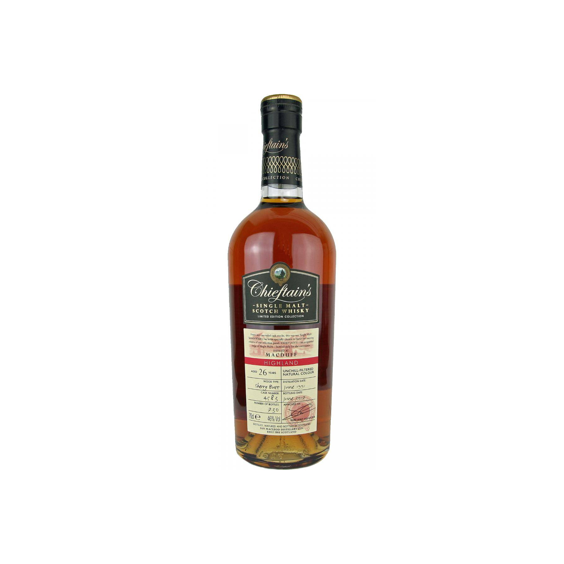 Macduff 1991 26 Years Single Malt Whisky