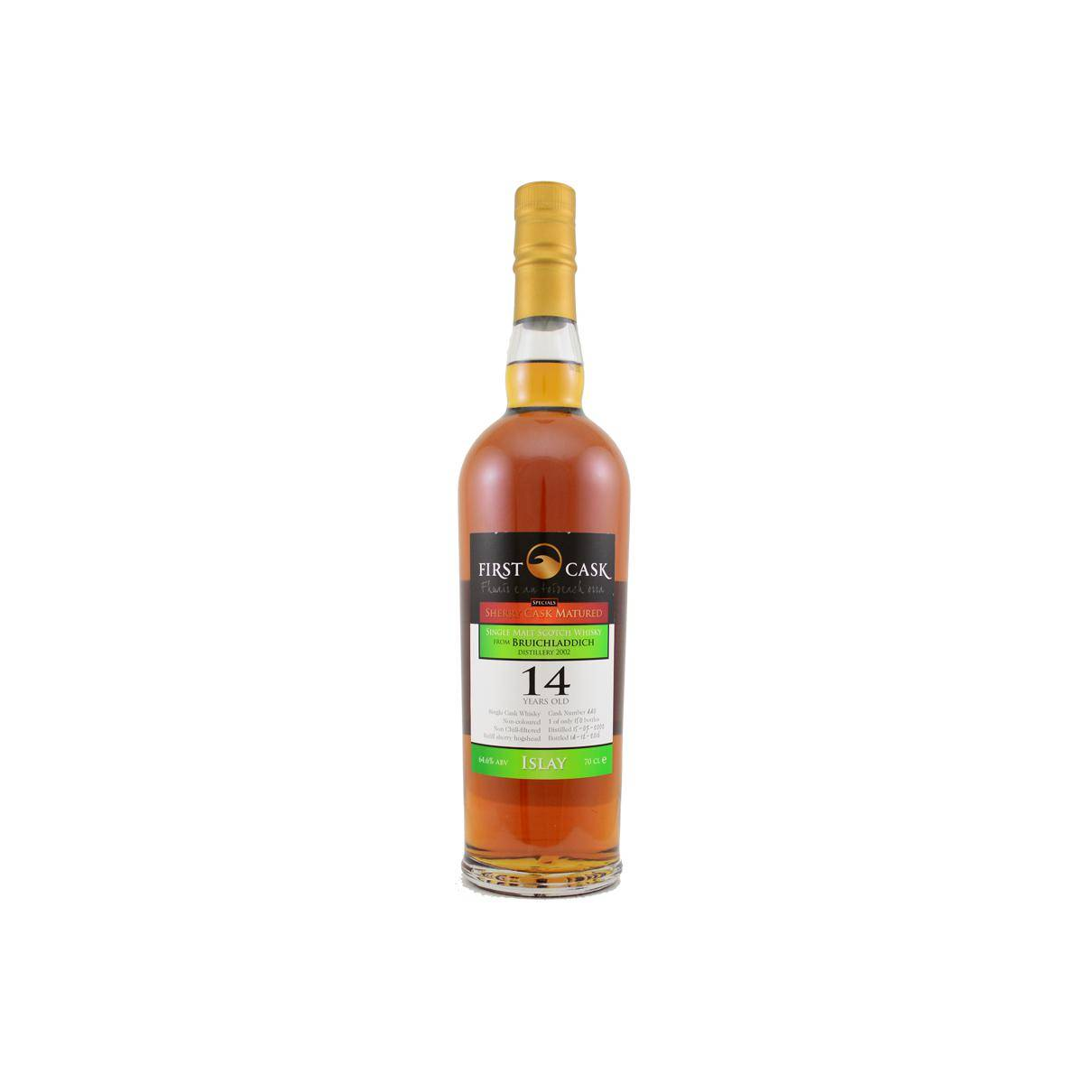 Bruichladdich 2002 14 Years Single Malt Whisky