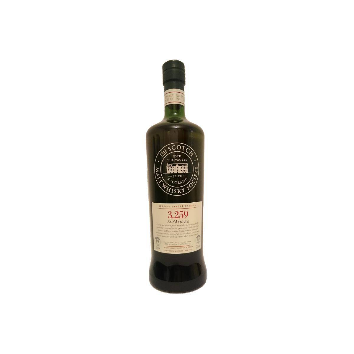 The Scotch Malt Whisky Society 1996 19 Years Single Malt Whisky