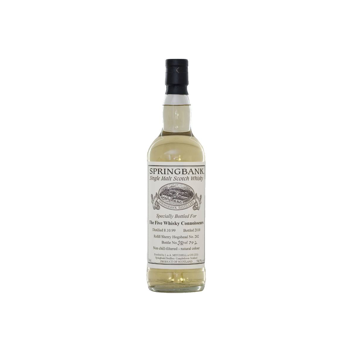 Springbank Private Bottling 1999 10 Years Single Malt Whisky