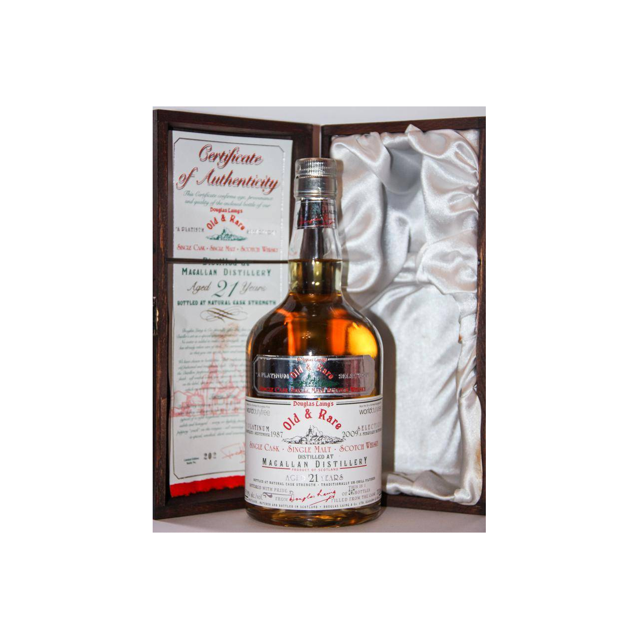 The Macallan 1987 21 Years Single Malt Whisky 3
