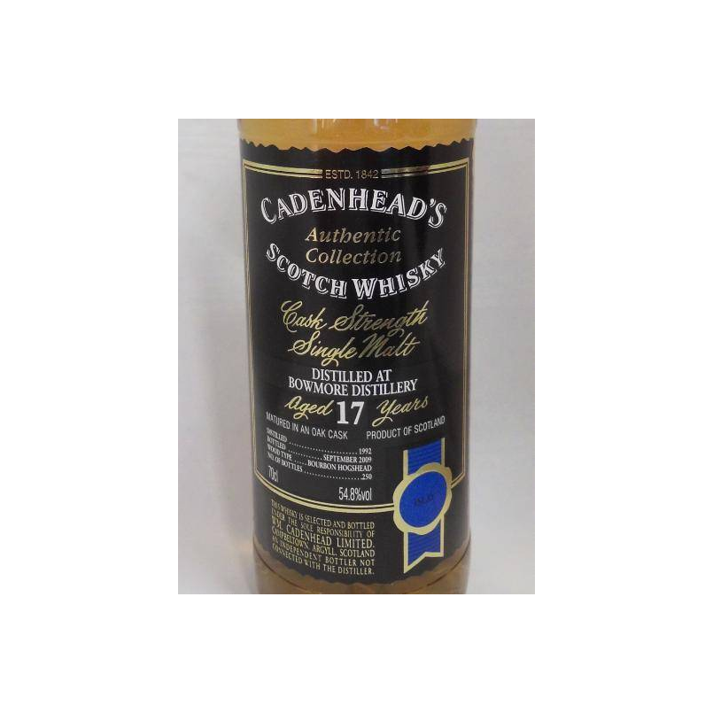 Bowmore Authentic Collection 1992 17 Years Single Malt Whisky 2