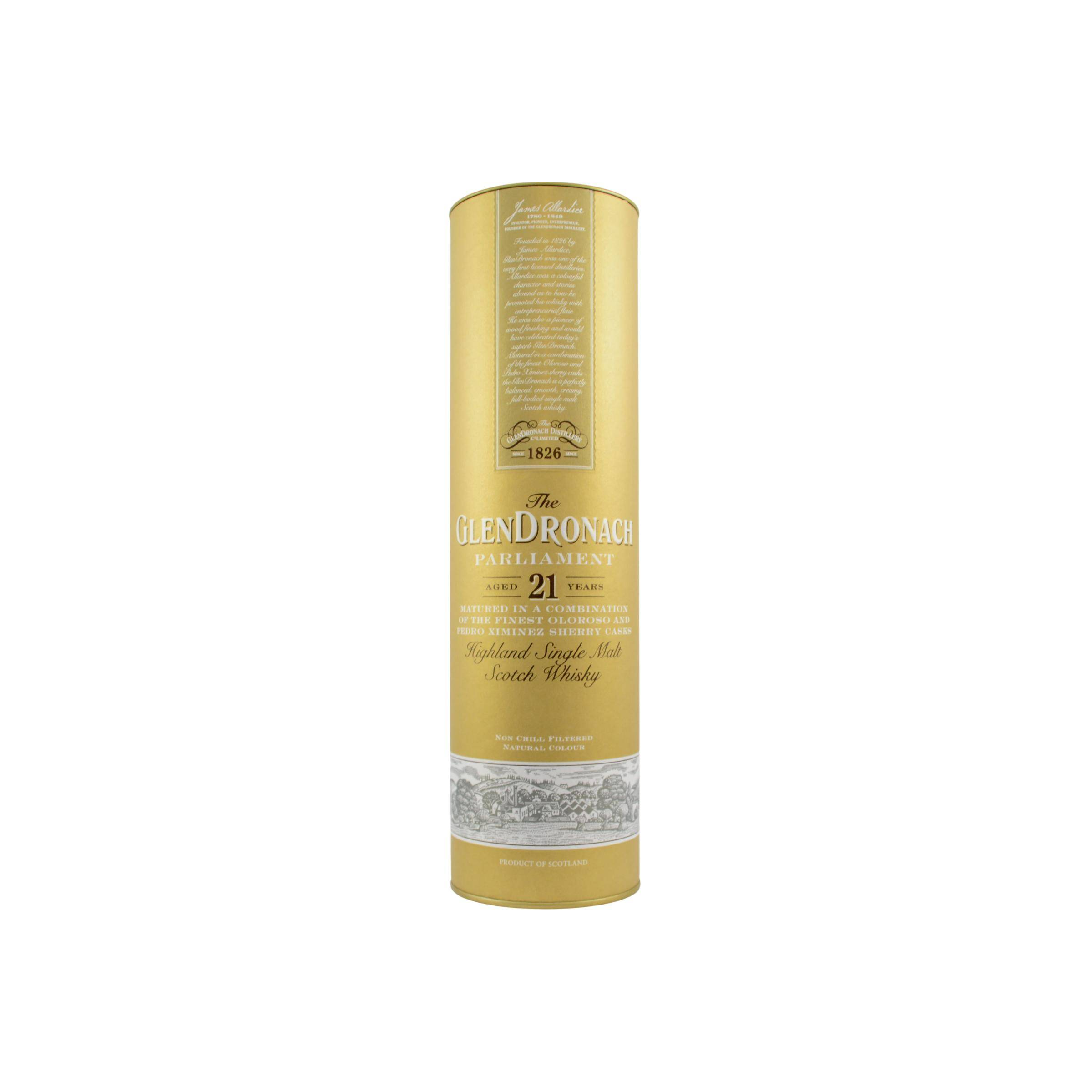 GlenDronach 21 Years Single Malt Whisky 2