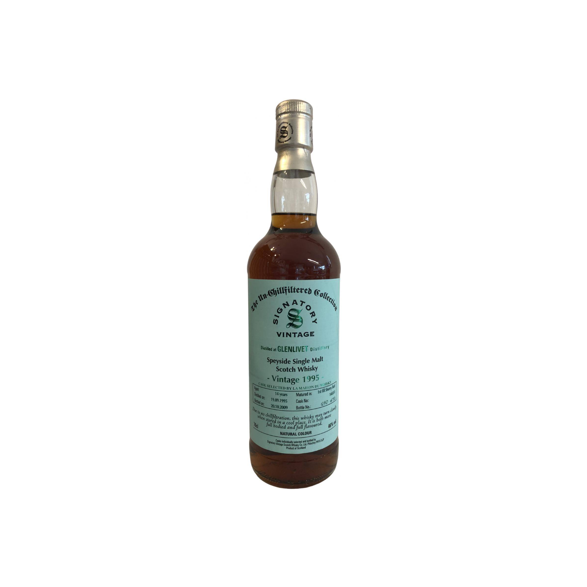 The Glenlivet 1995 14 Years Single Malt Whisky
