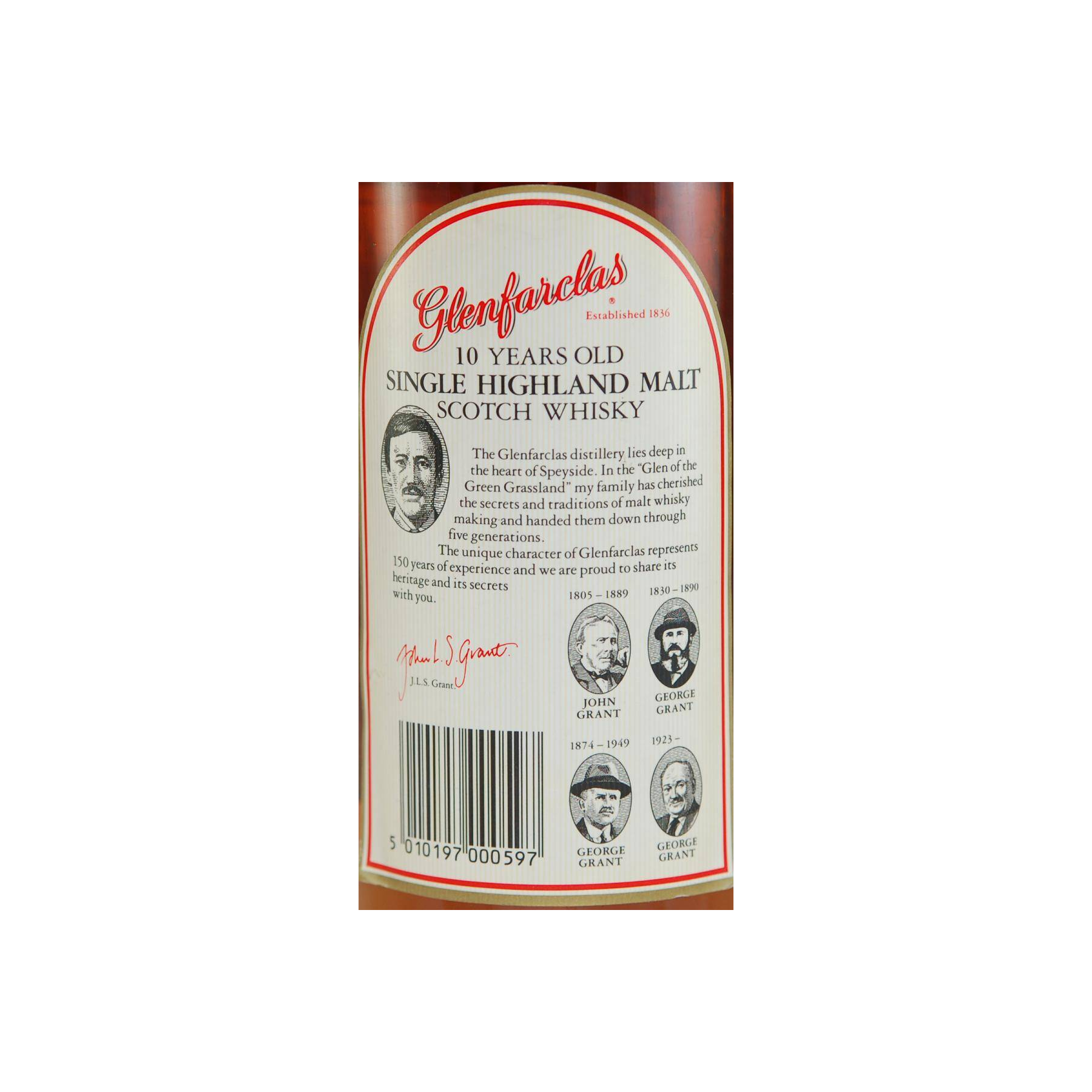 Glenfarclas 10 Years Single Malt Whisky 3