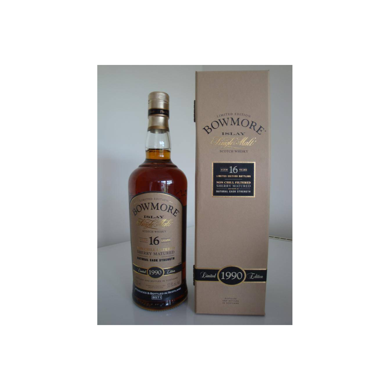Bowmore Limited Edition 1990 16 Years Single Malt Whisky 2