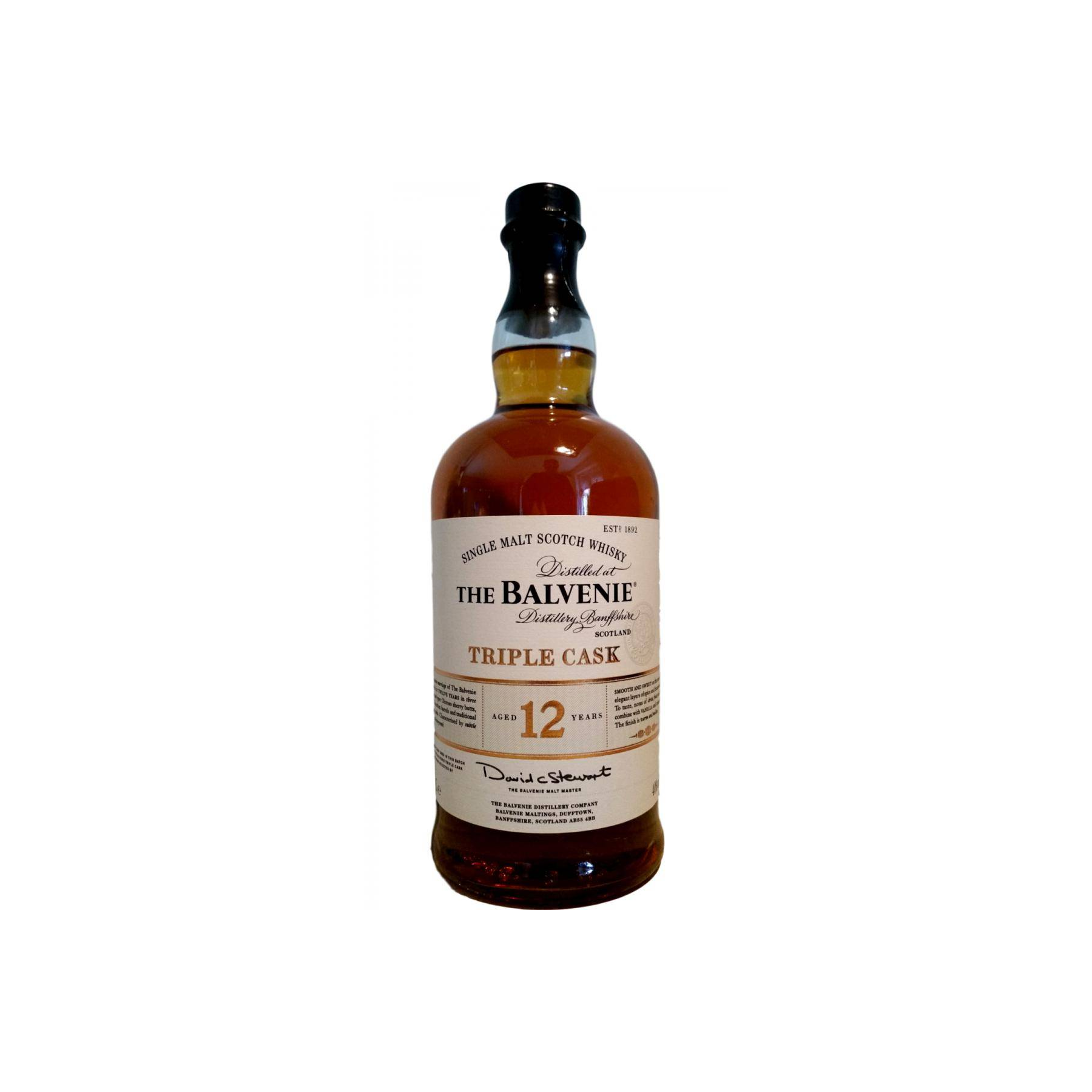 The Balvenie 12 Years Single Malt Whisky