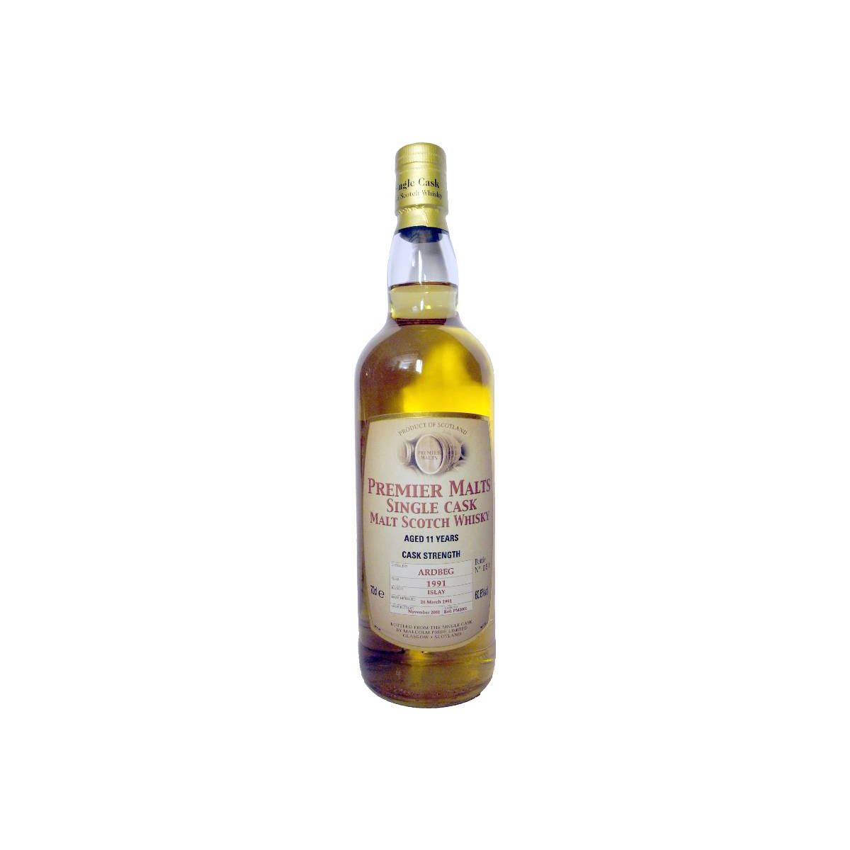 Ardbeg 1991 11 Years Single Malt Whisky