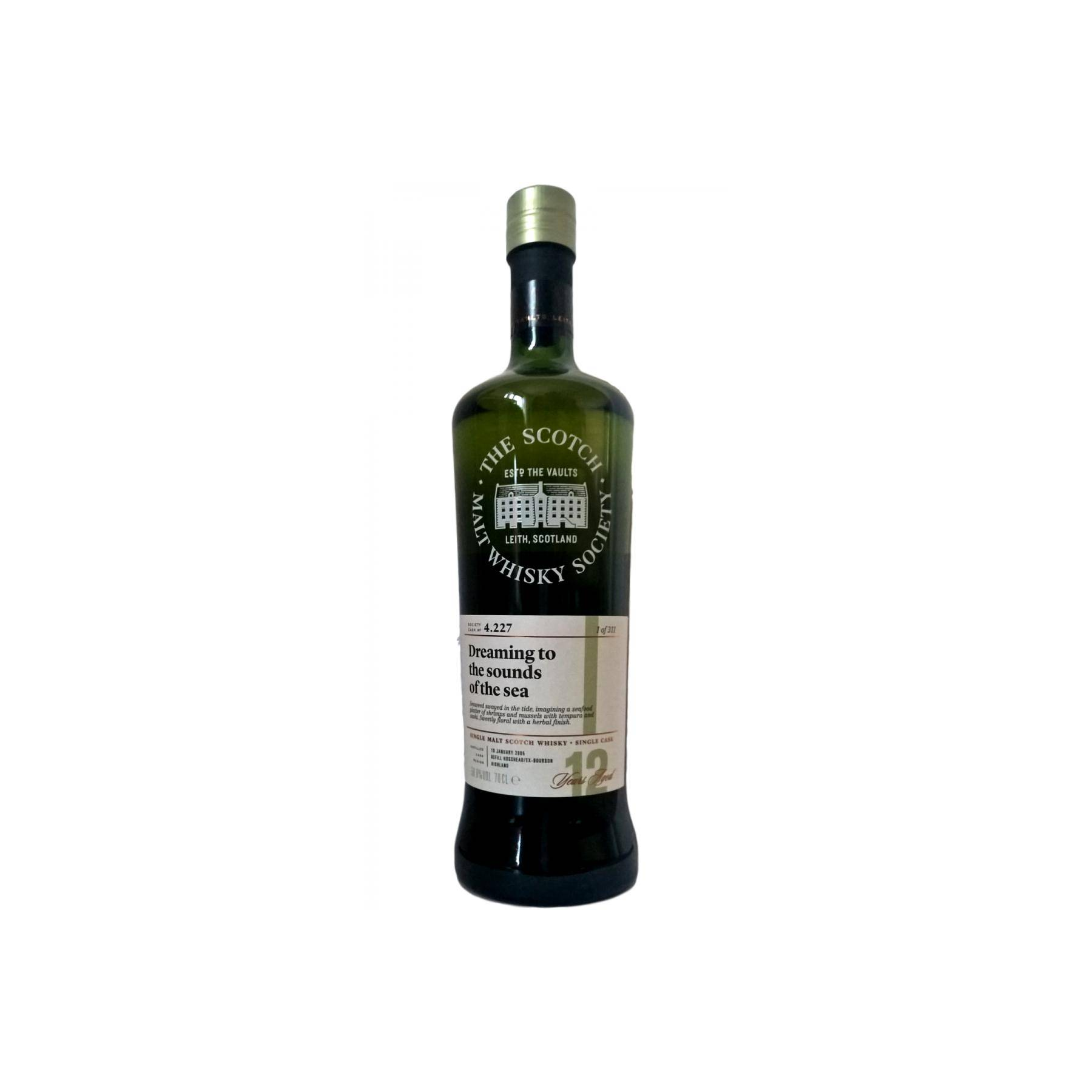 The Scotch Malt Whisky Society 2005 12 Years Single Malt Whisky