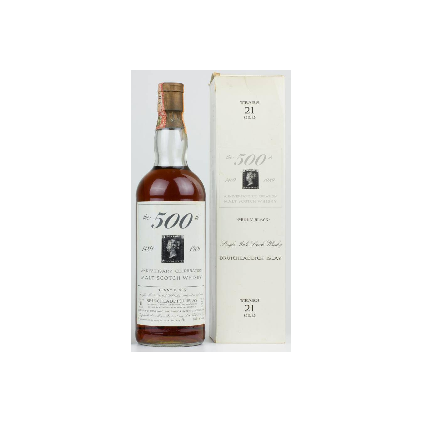 Bruichladdich 1968 21 Years Single Malt Whisky 3