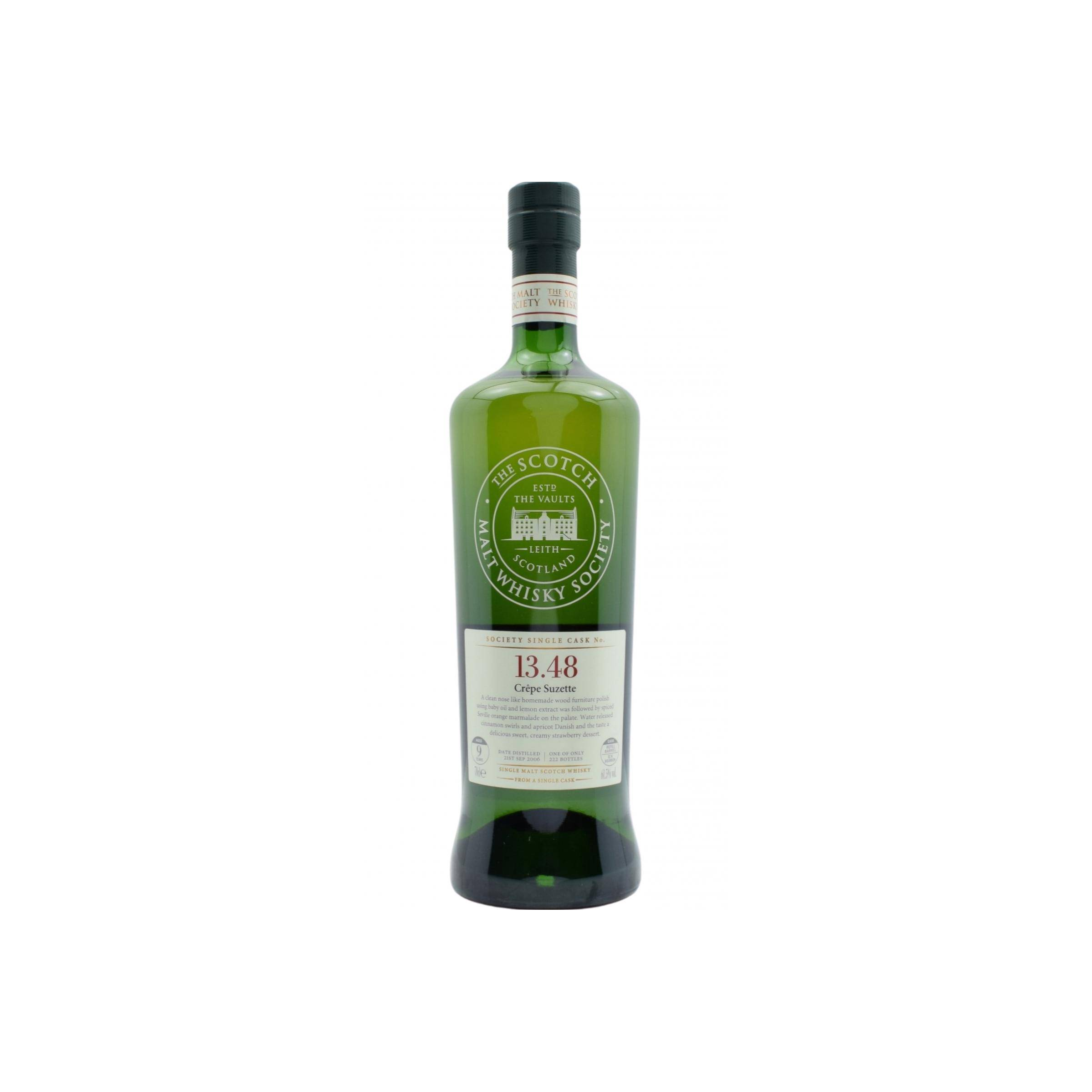 The Scotch Malt Whisky Society 2006 9 Years Single Malt Whisky
