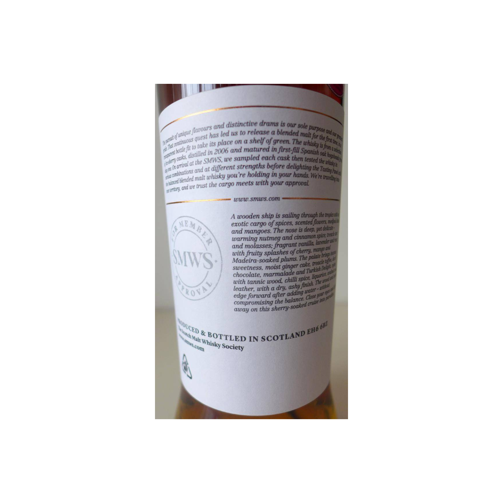 The Scotch Malt Whisky Society 2006 10 Years Blended Malt Whisky 3