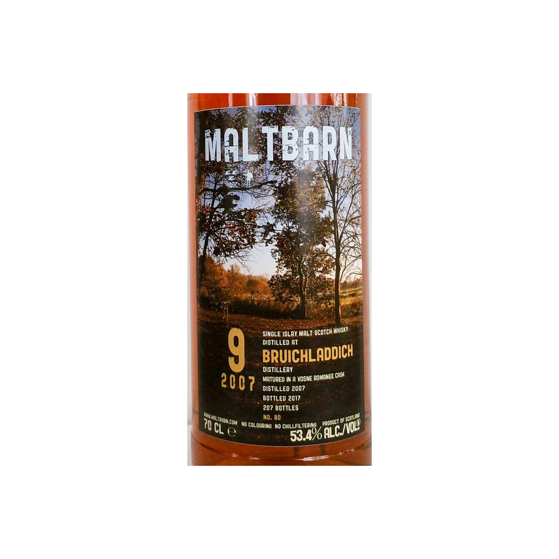 Bruichladdich 2007 9 Years Single Malt Whisky 2