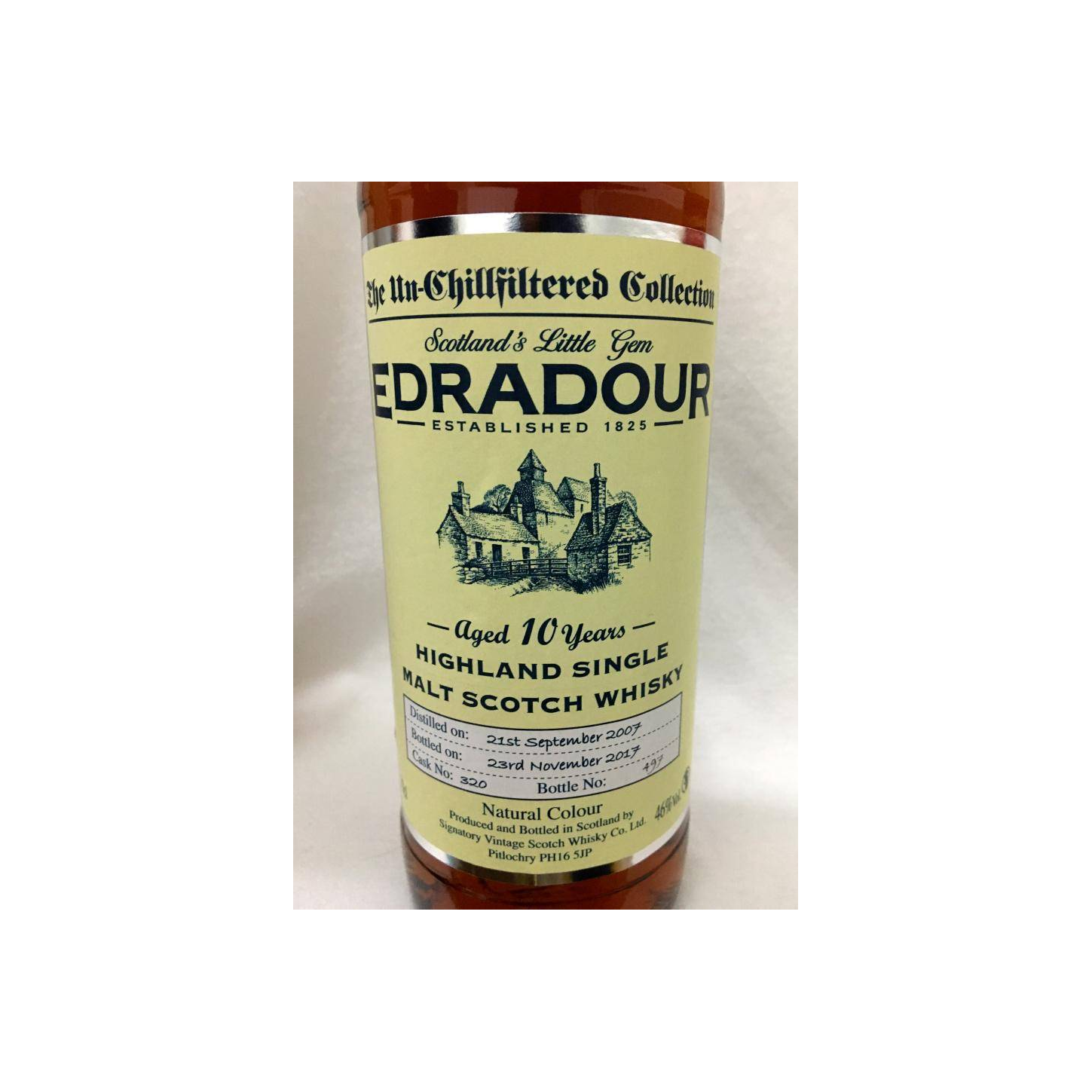 Edradour The Un-Chillfiltered Collection 2007 10 Years Single Malt Whisky 3