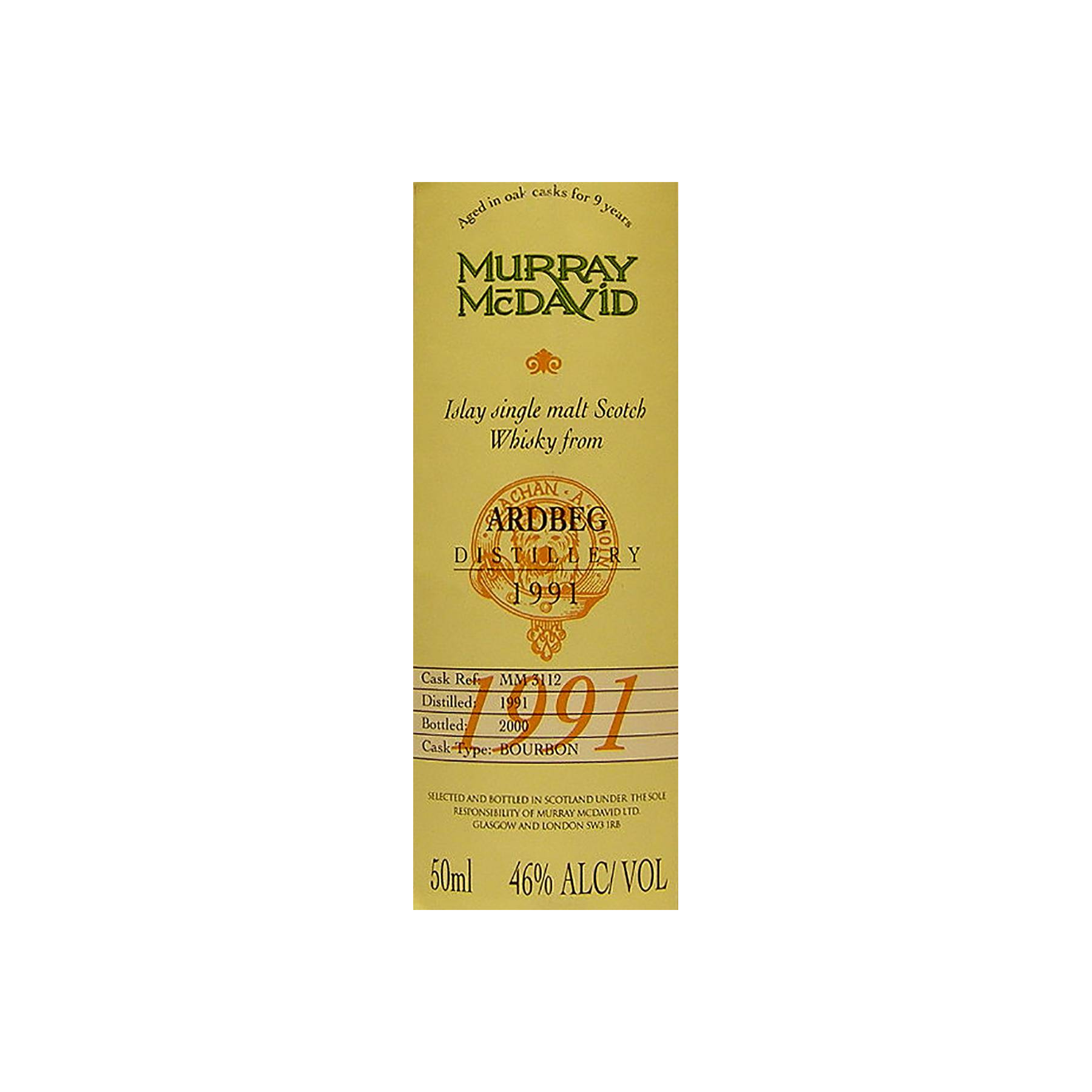 Ardbeg 1991 9 Years Single Malt Whisky 3