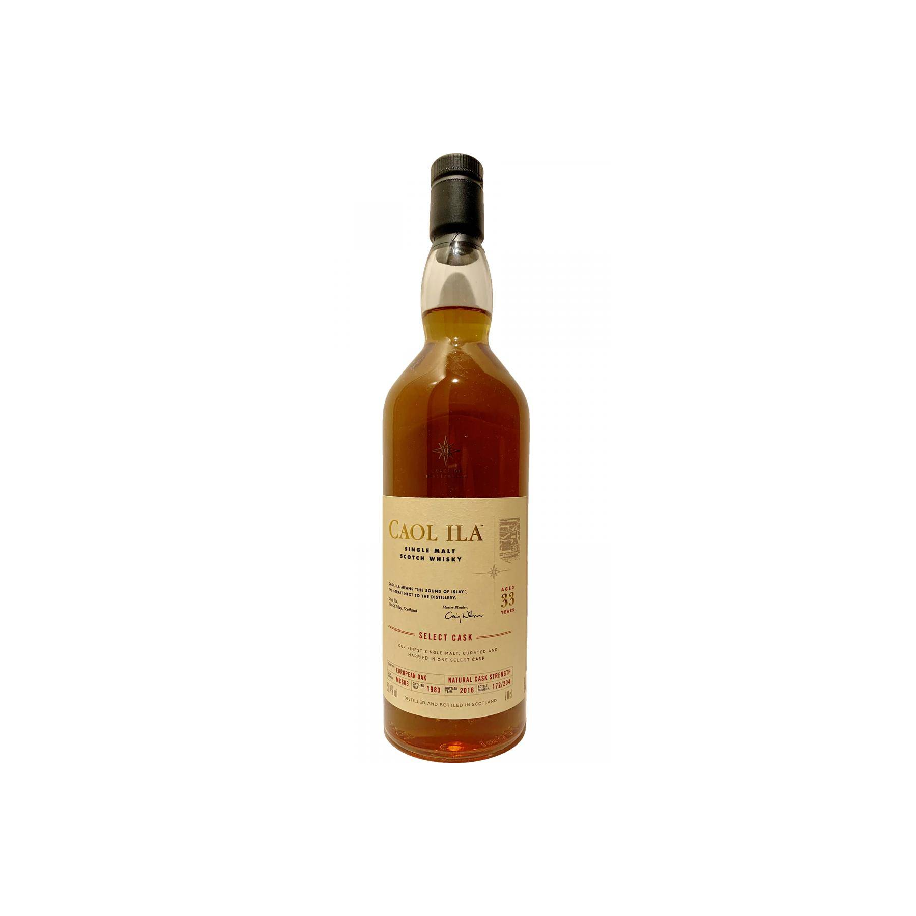 Caol Ila 1983 33 Years Single Malt Whisky