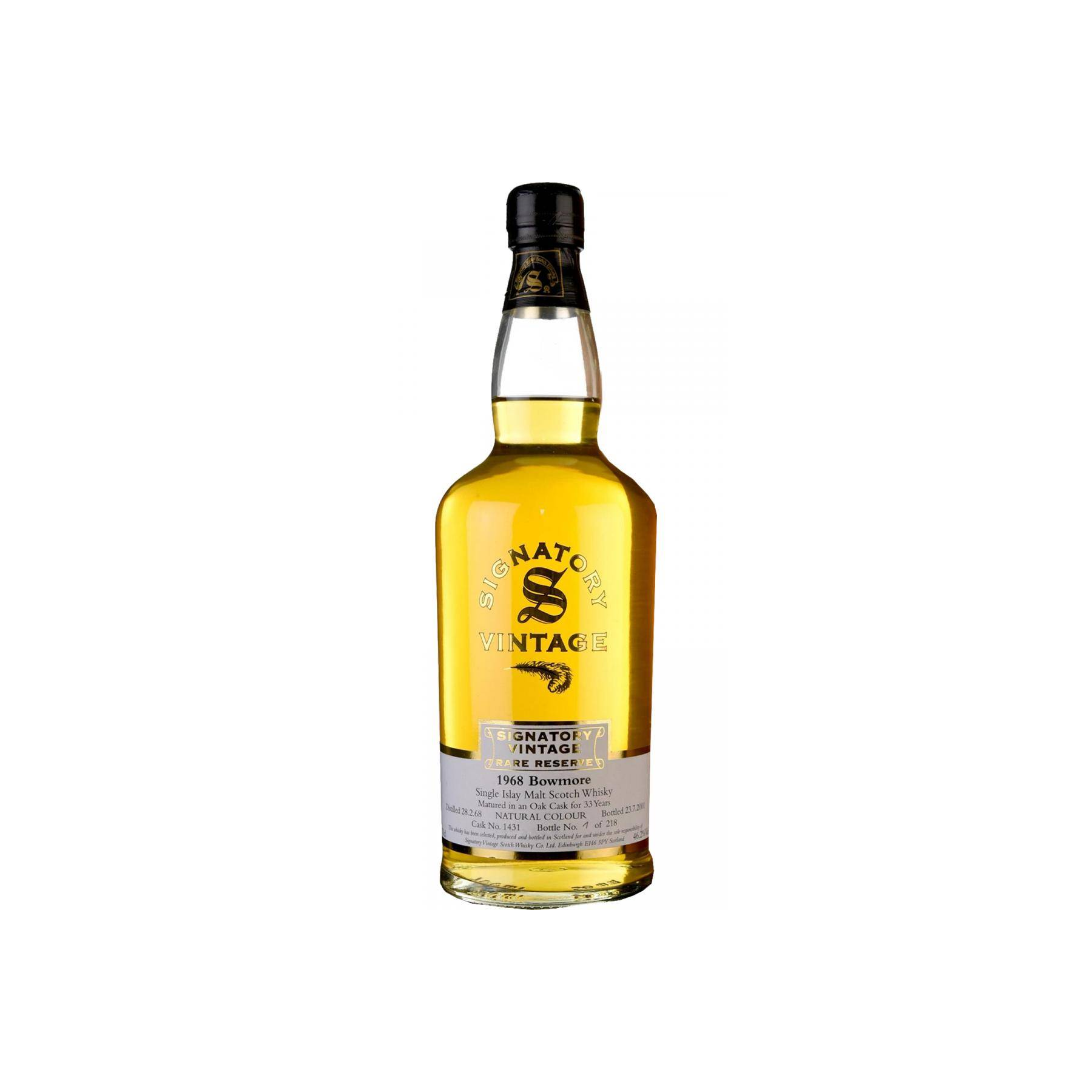 Bowmore 1968 33 Years Single Malt Whisky