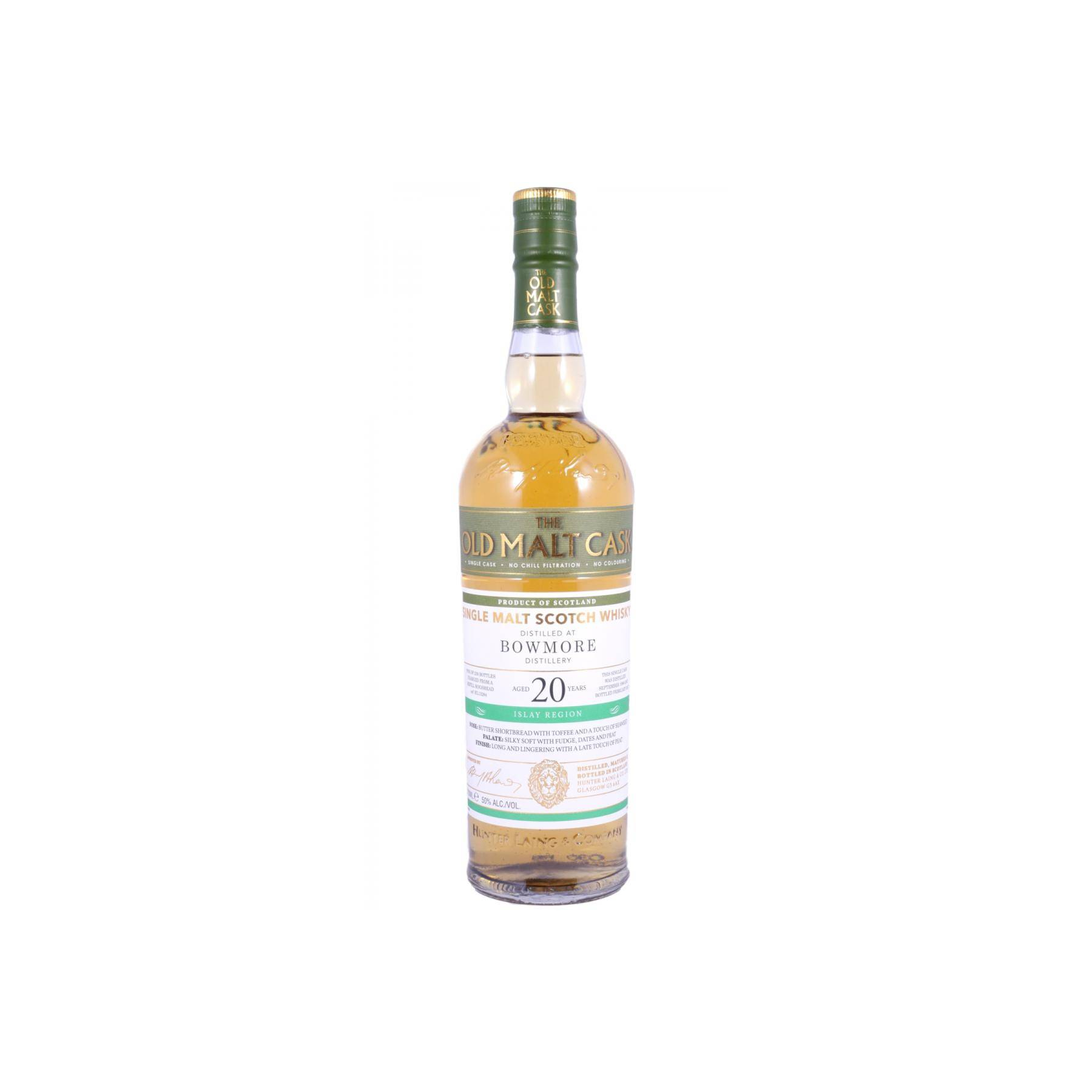 Bowmore Old Malt Cask 1996 20 Years Single Malt Whisky