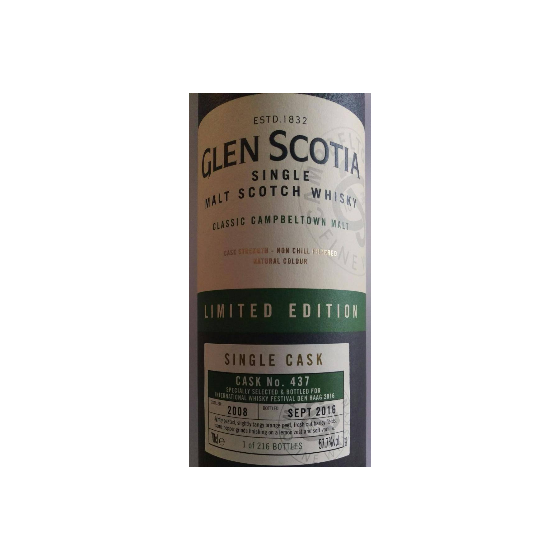Glen Scotia 2008 8 Years Single Malt Whisky 2