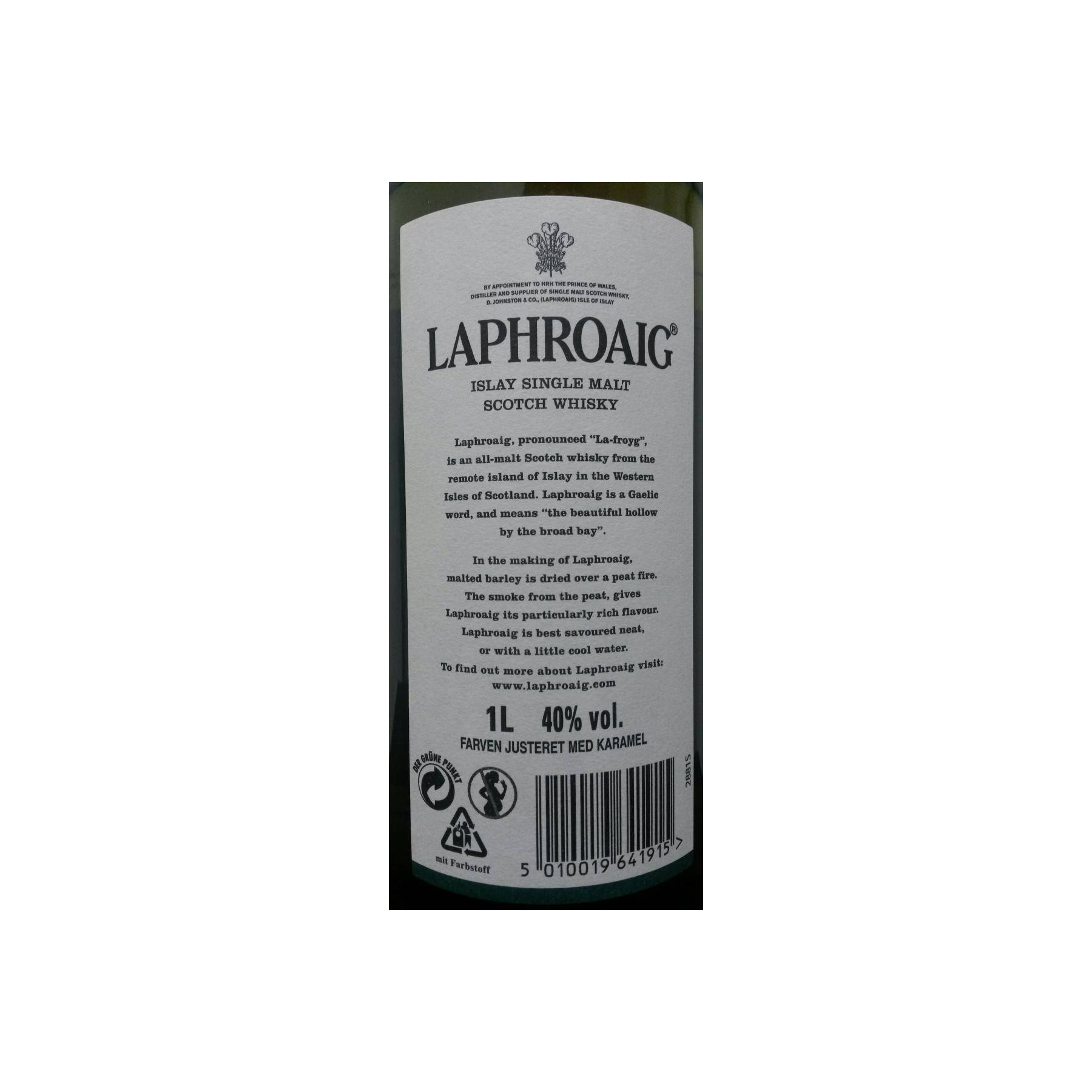 Laphroaig 10 Years Single Malt Whisky 2