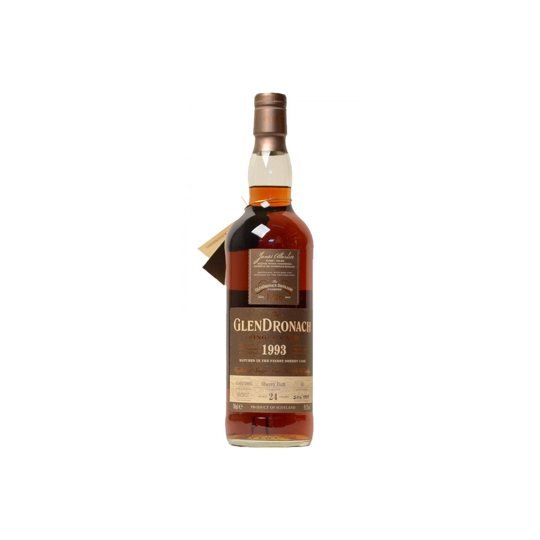 GlenDronach 1993 24 Years Single Malt Whisky