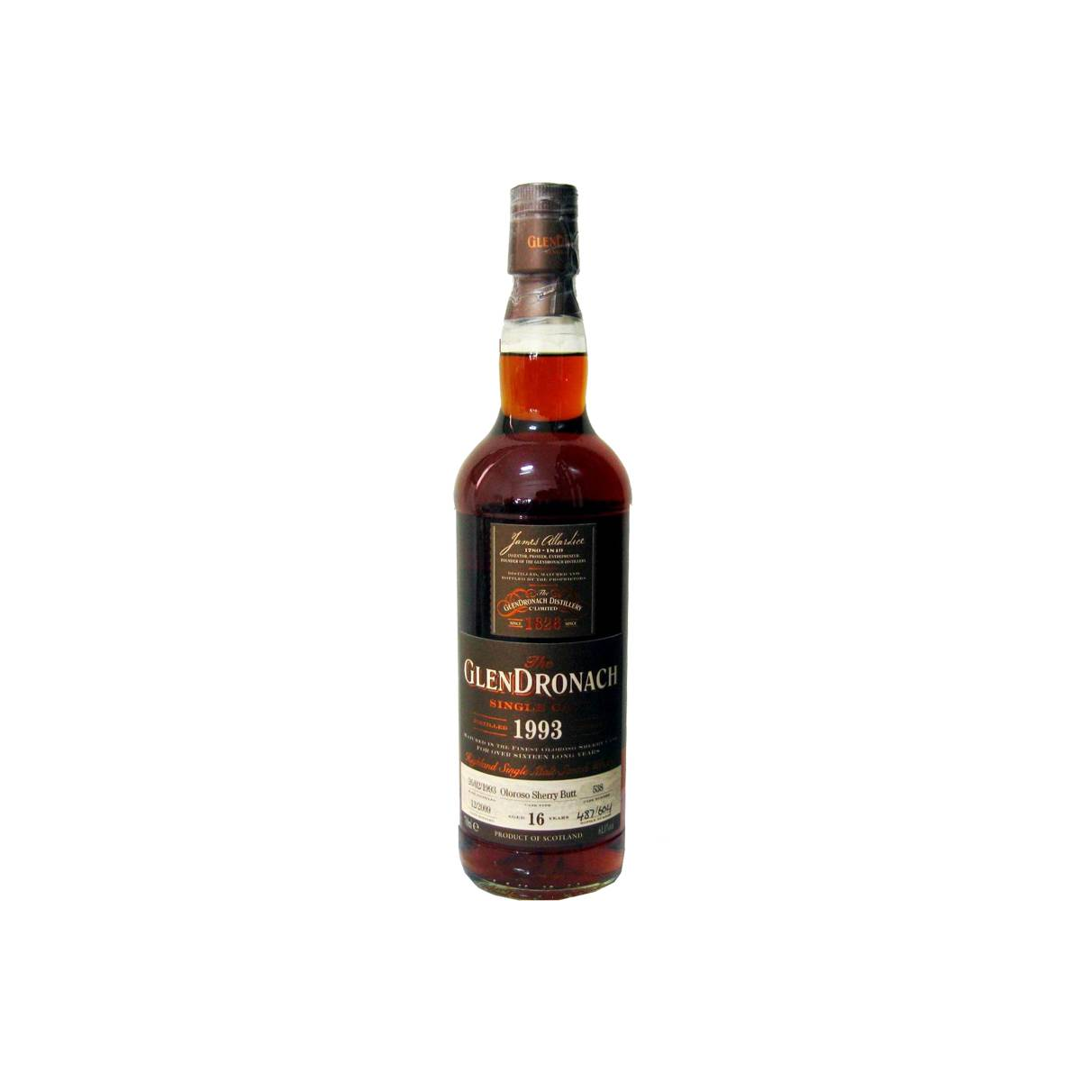 GlenDronach Single Cask 1993 16 Years Single Malt Whisky