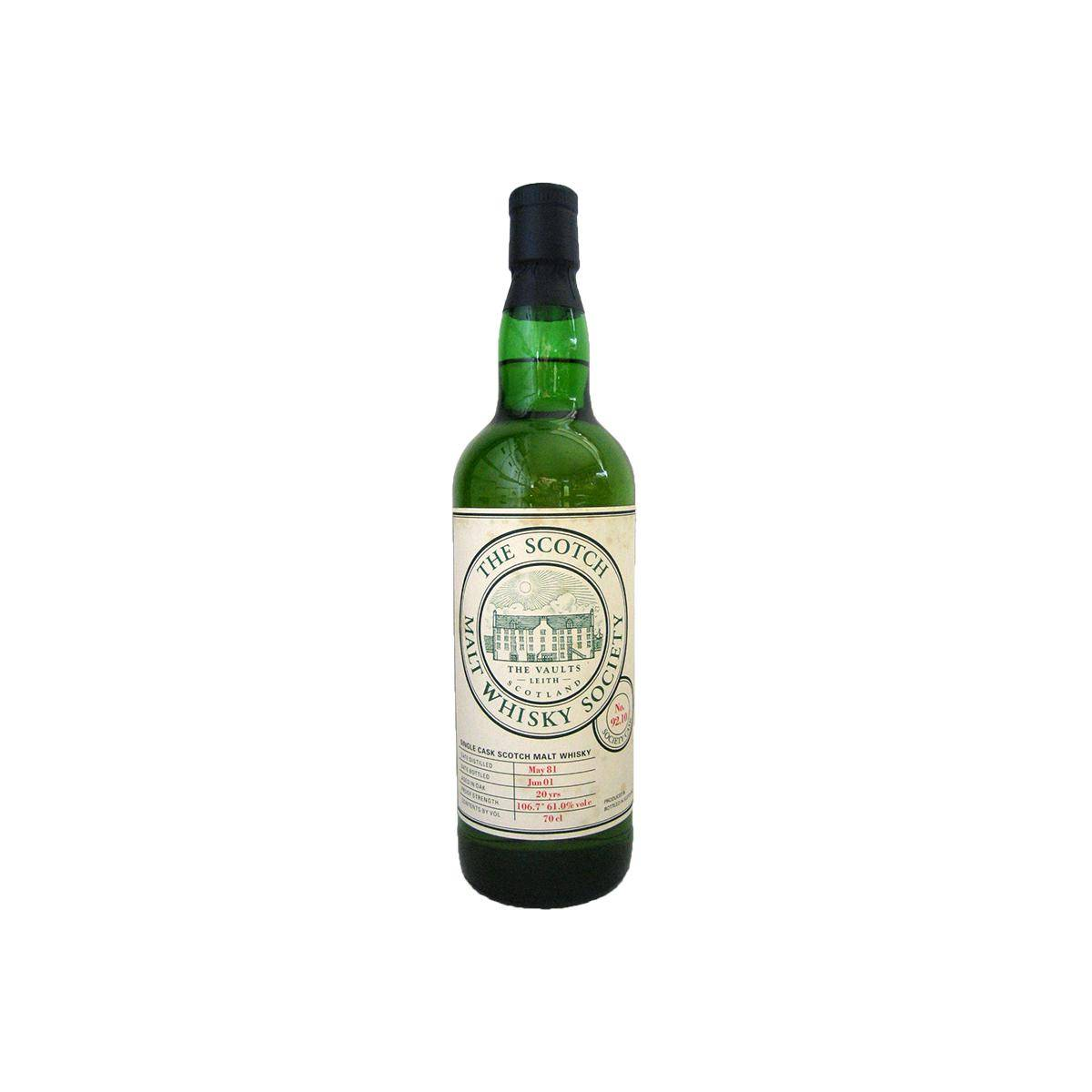 The Scotch Malt Whisky Society 1981 20 Years Single Malt Whisky