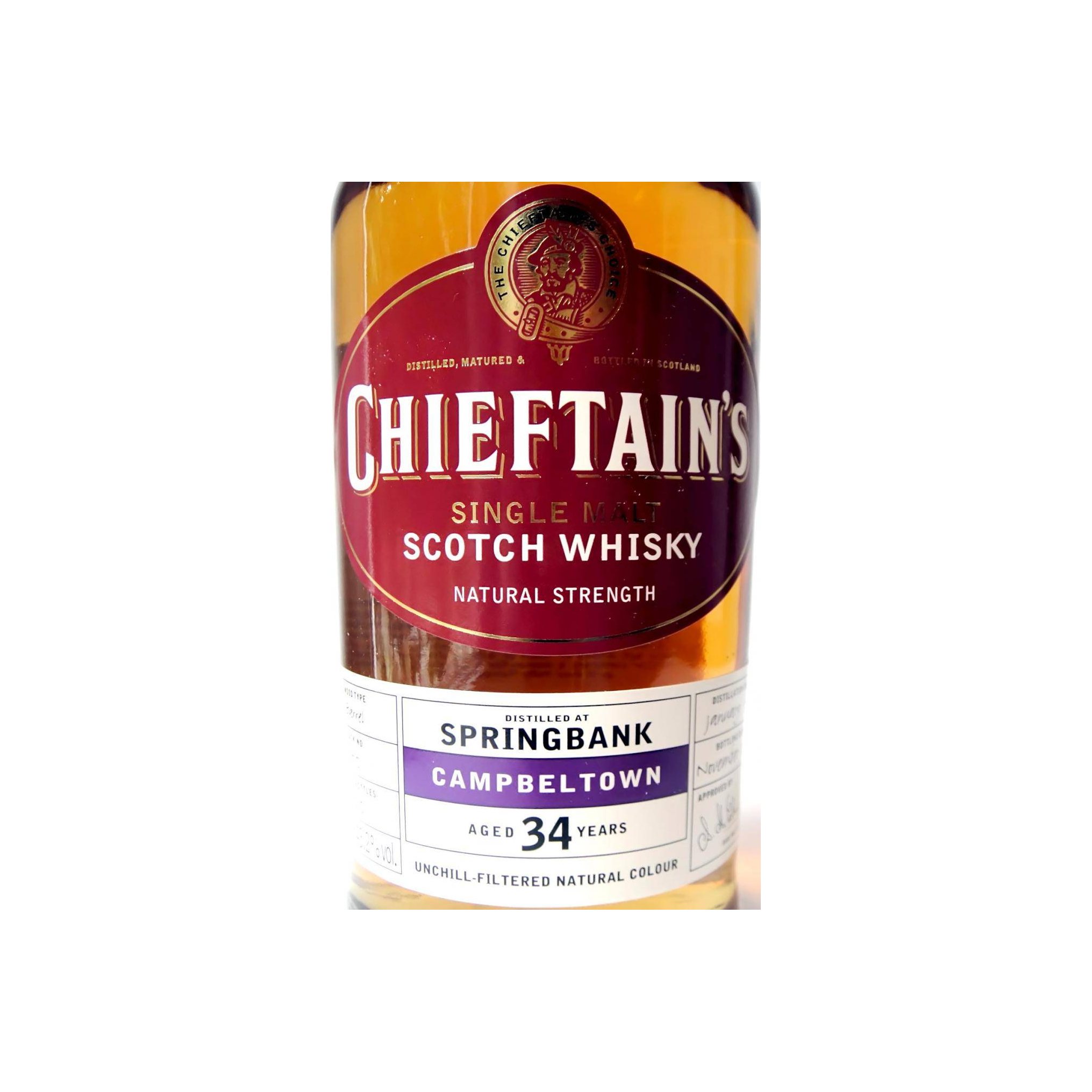 Springbank 1969 34 Years Single Malt Whisky 3