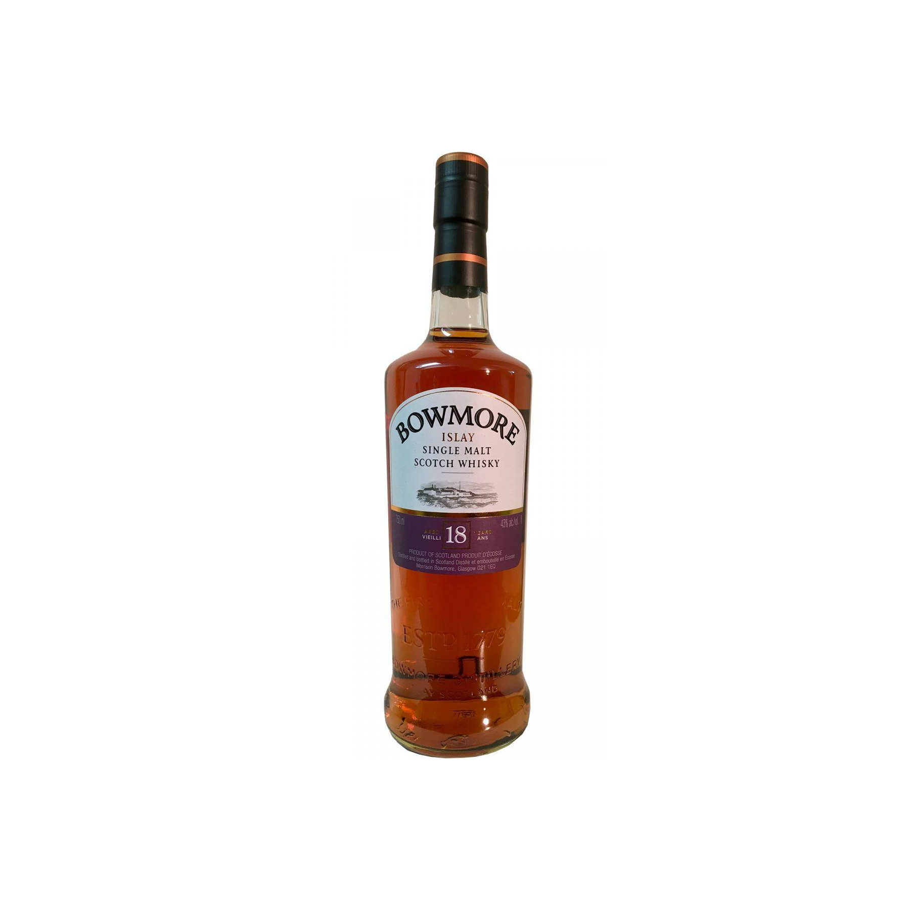 Bowmore 18 Years Single Malt Whisky