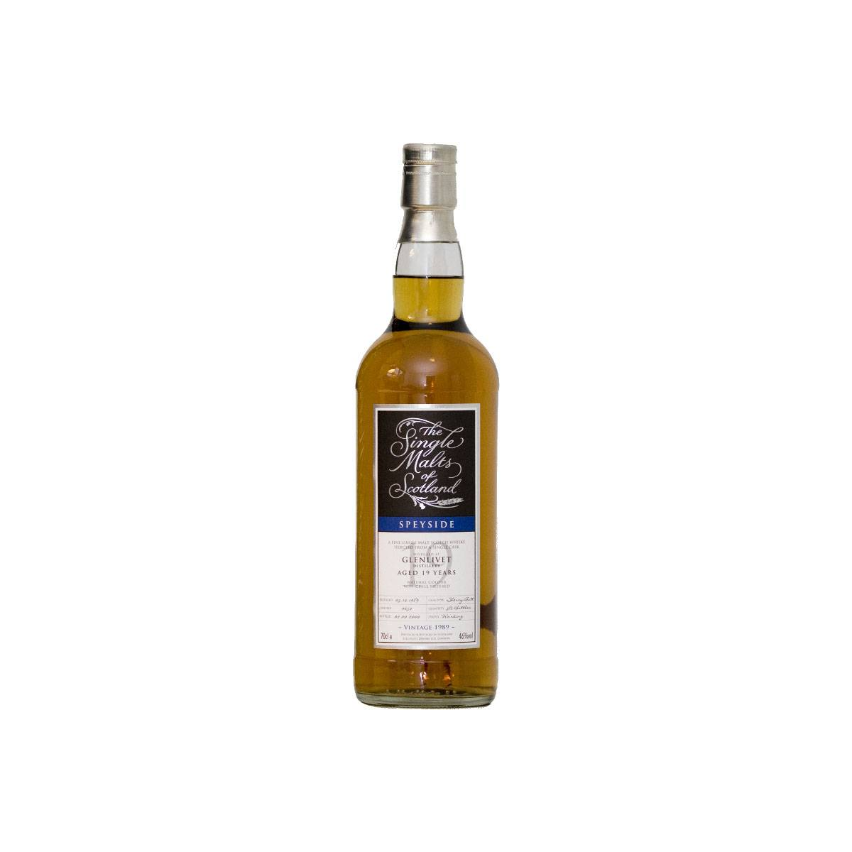 The Glenlivet The Single Malts of Scotland 1989 19 Years Single Malt Whisky