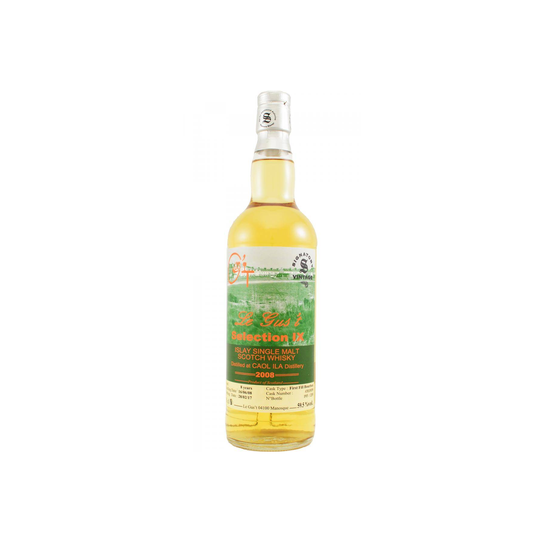 Caol Ila 2008 8 Years Single Malt Whisky