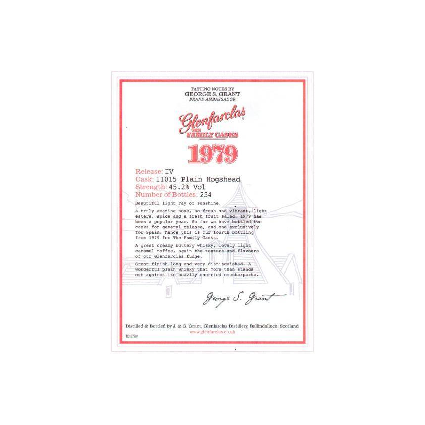 Glenfarclas 1979 30 Years Single Malt Whisky 2