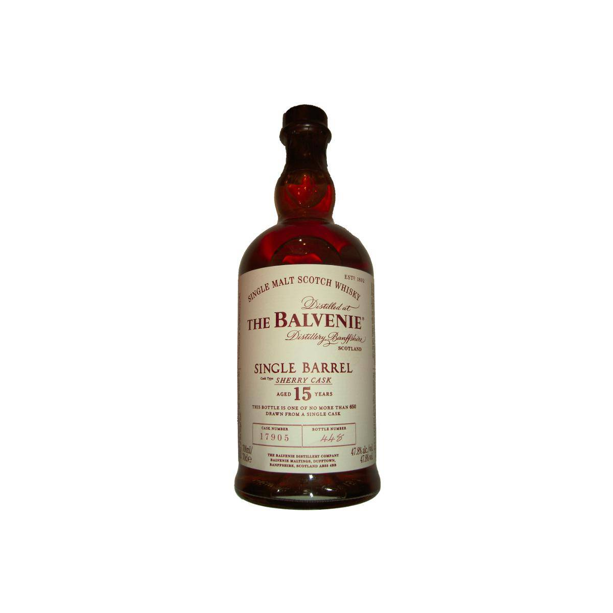The Balvenie 15 Years Single Malt Whisky