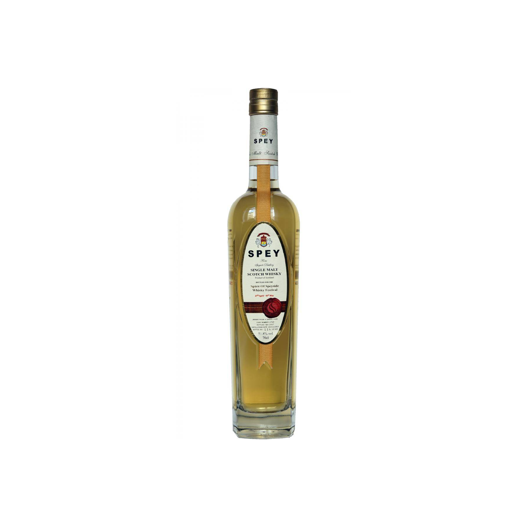The Speyside Limited Edition 2007 9 Years Single Malt Whisky
