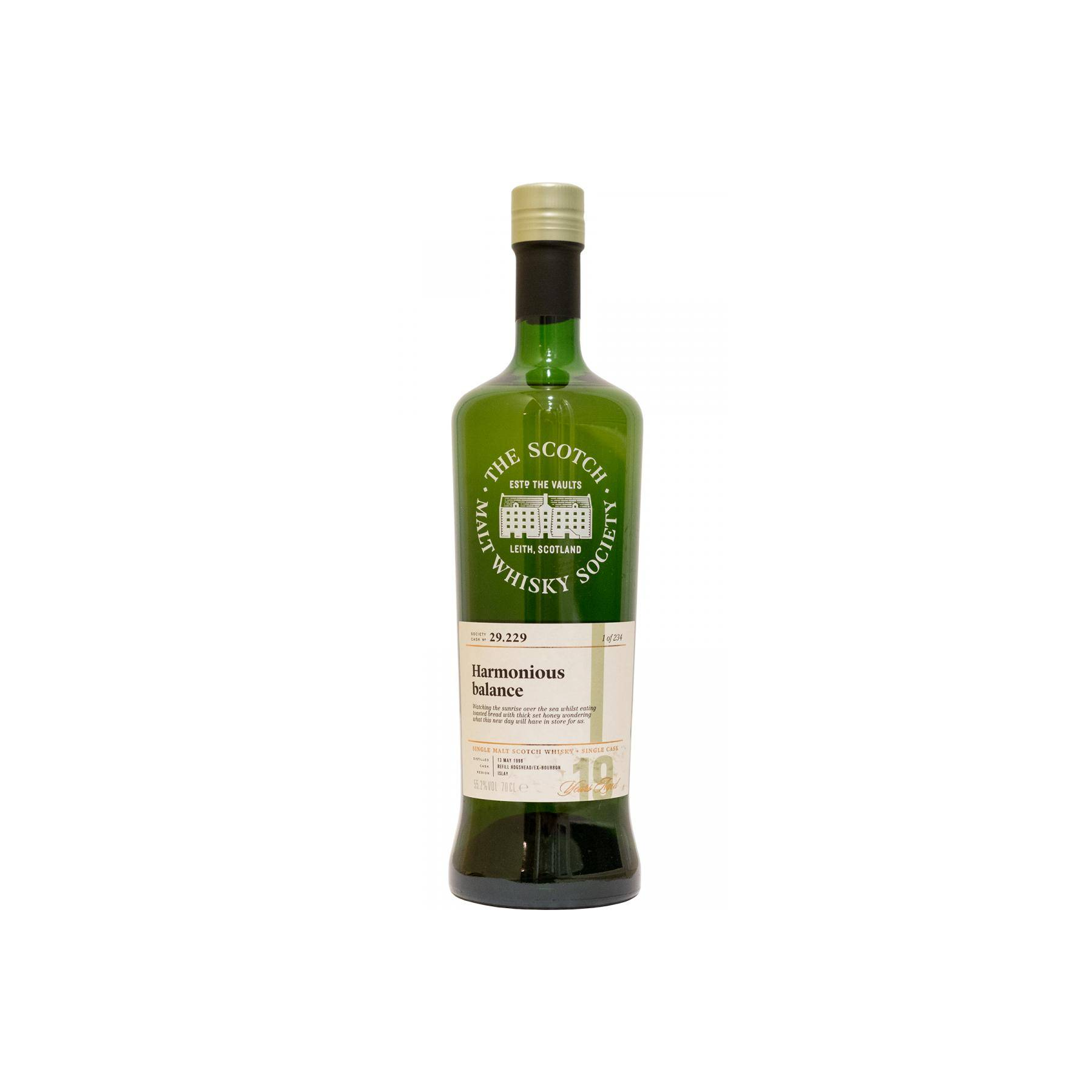 The Scotch Malt Whisky Society 1998 19 Years Single Malt Whisky
