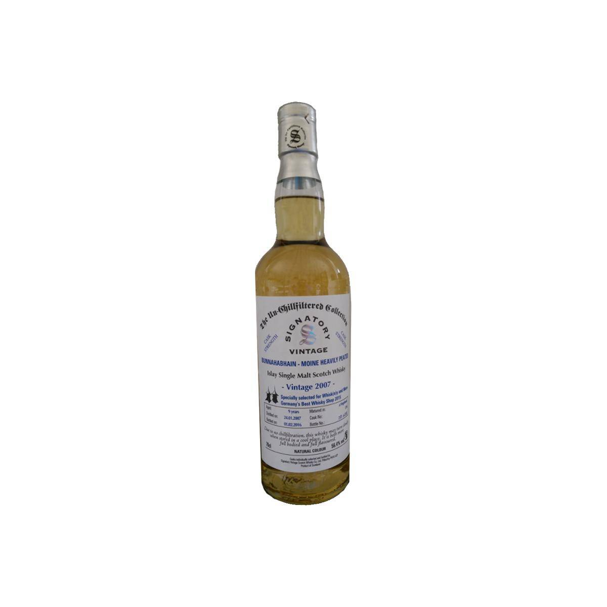 Bunnahabhain 2007 9 Years Single Malt Whisky 2