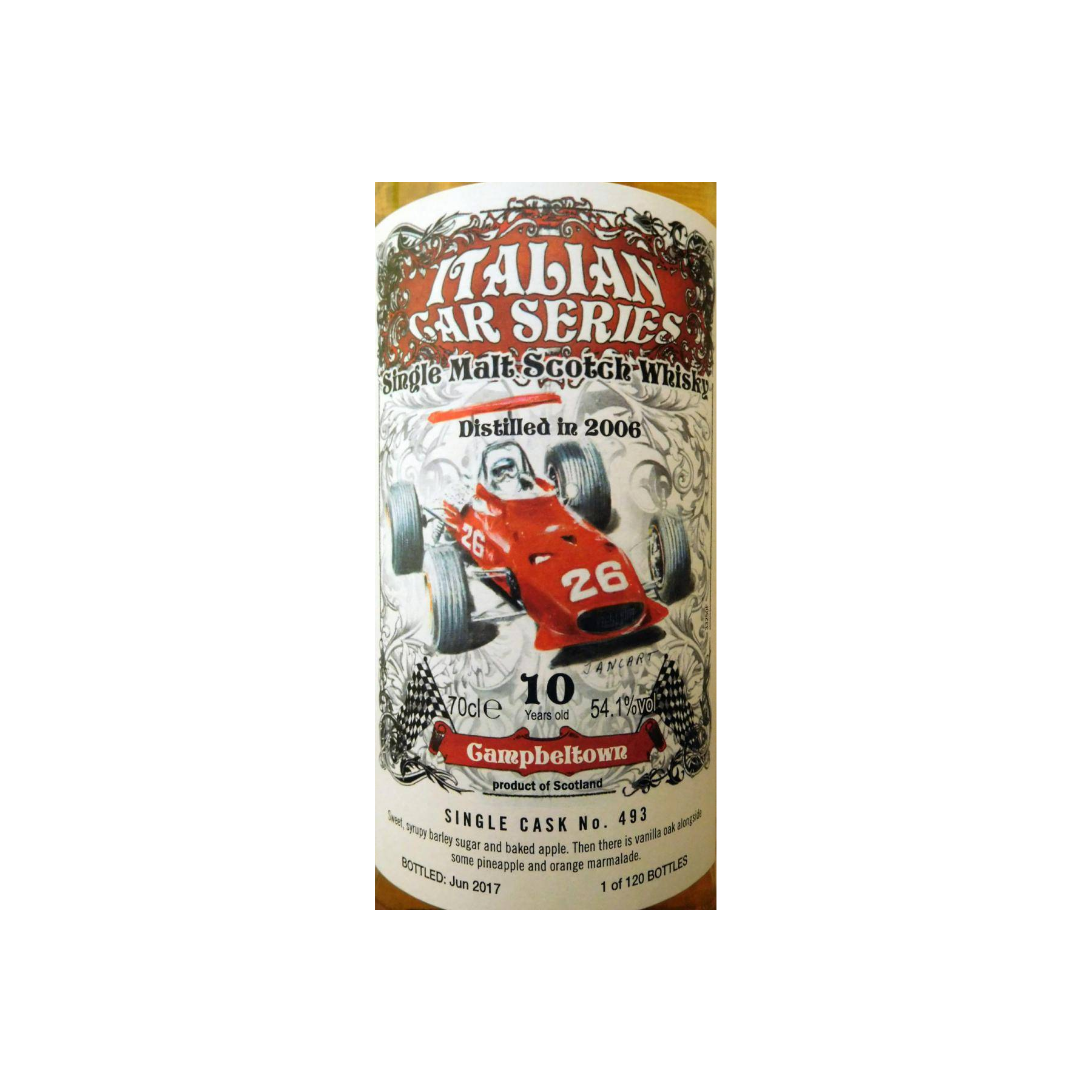 Glen Scotia 2006 10 Years Single Malt Whisky 2