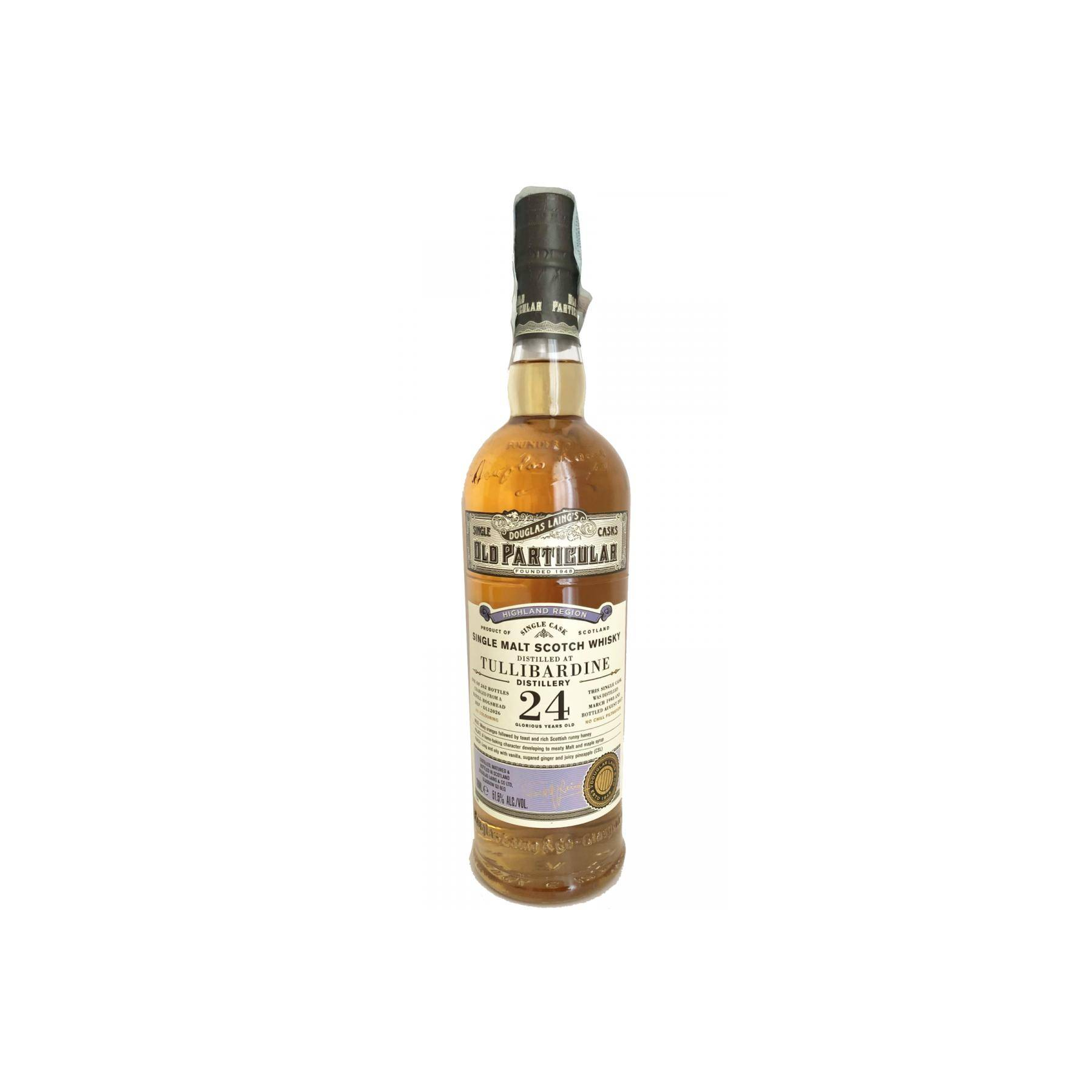 Tullibardine Old Particular 1993 24 Years Single Malt Whisky