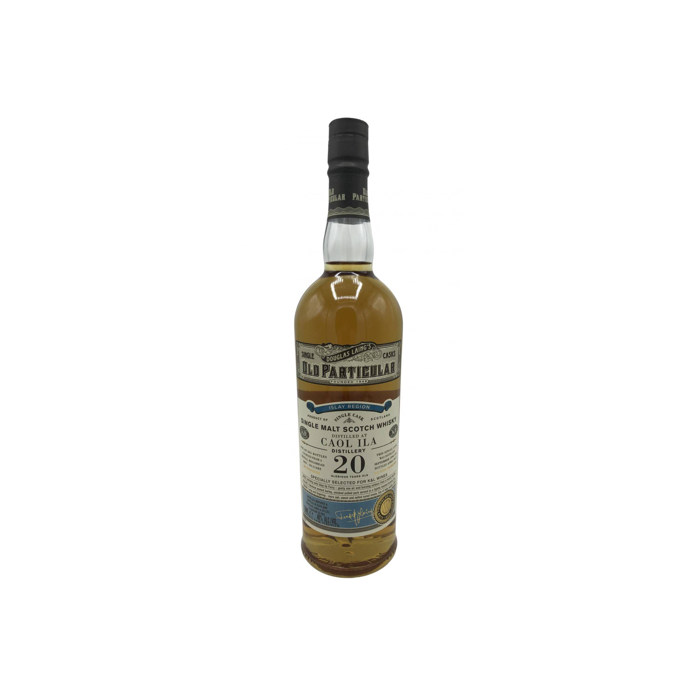 Caol Ila Old Particular 1996 20 Years Single Malt Whisky