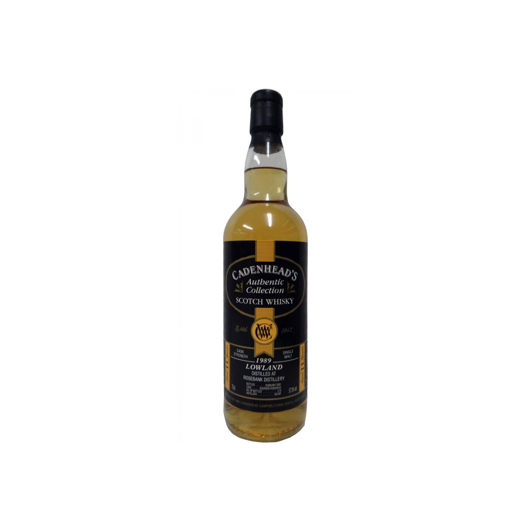 Rosebank Authentic Collection 1989 11 Years Single Malt Whisky