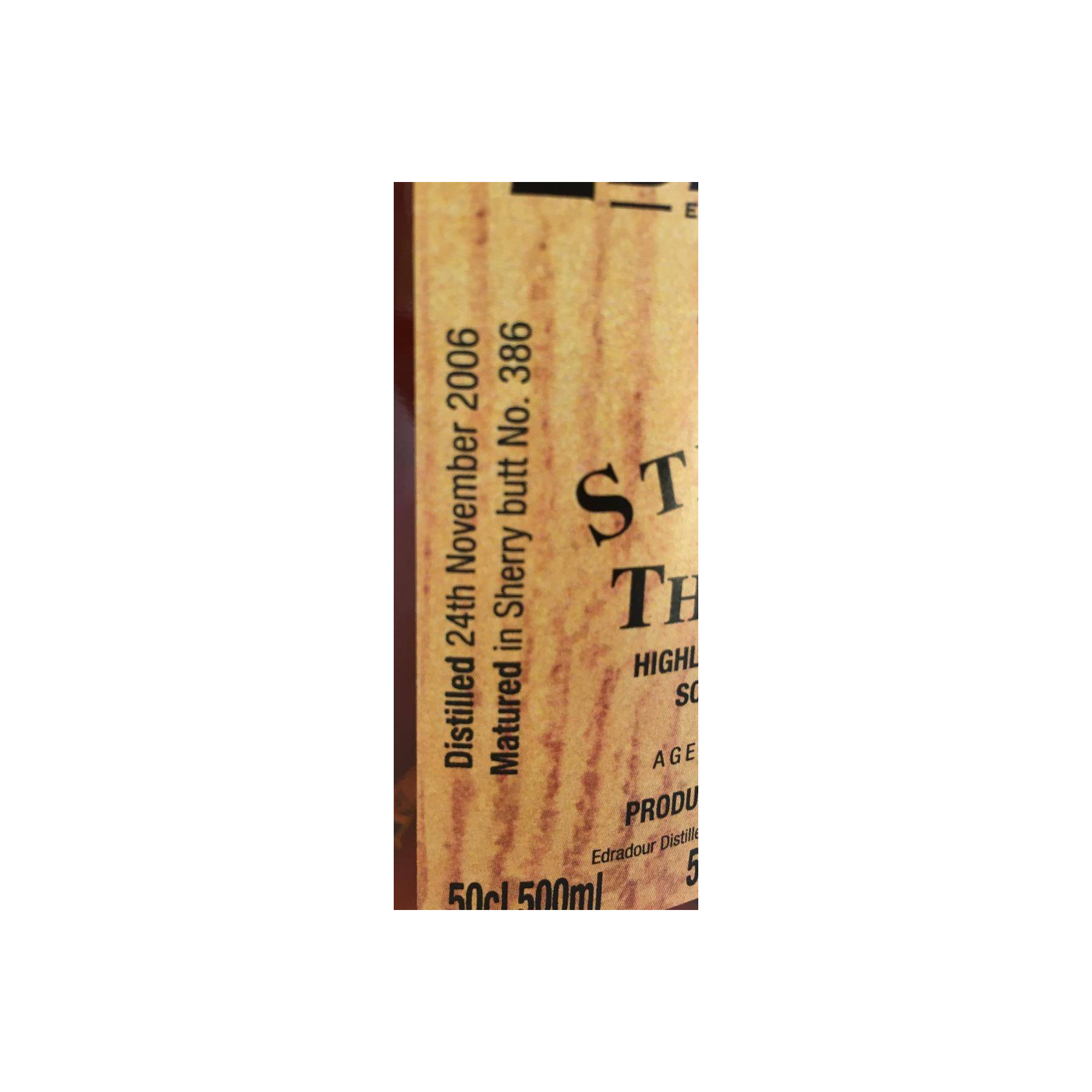 Edradour 2006 10 Years Single Malt Whisky 3