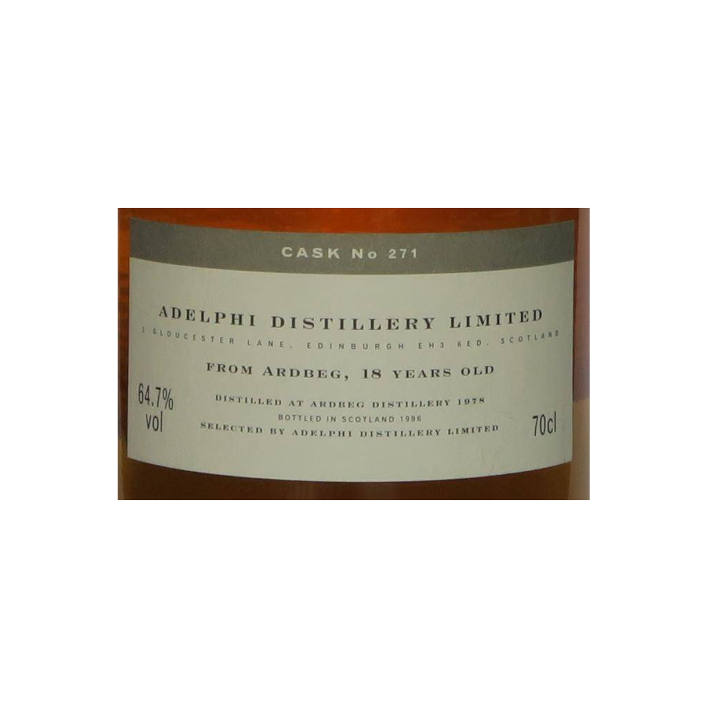 Ardbeg 1978 18 Years Single Malt Whisky 2