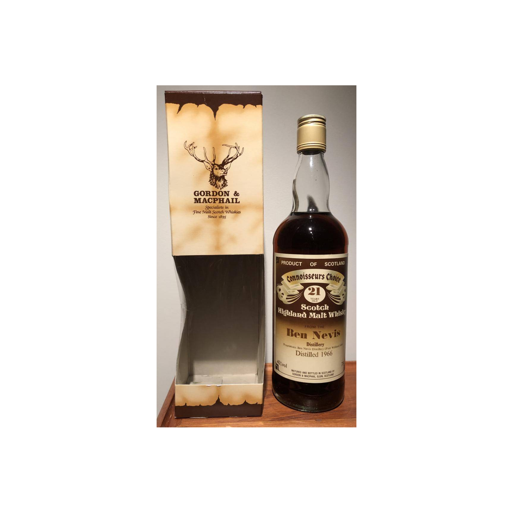 Ben Nevis Connoisseurs Choice 1966 21 Years Single Malt Whisky 2